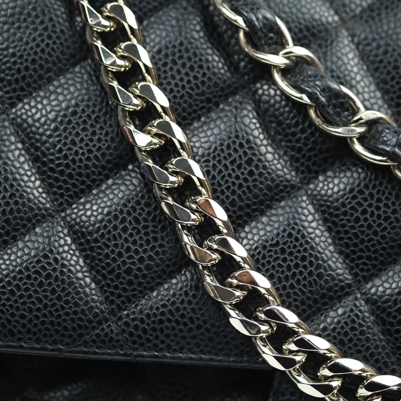 1.5cm Trimmed Aluminium Chain (Silver)