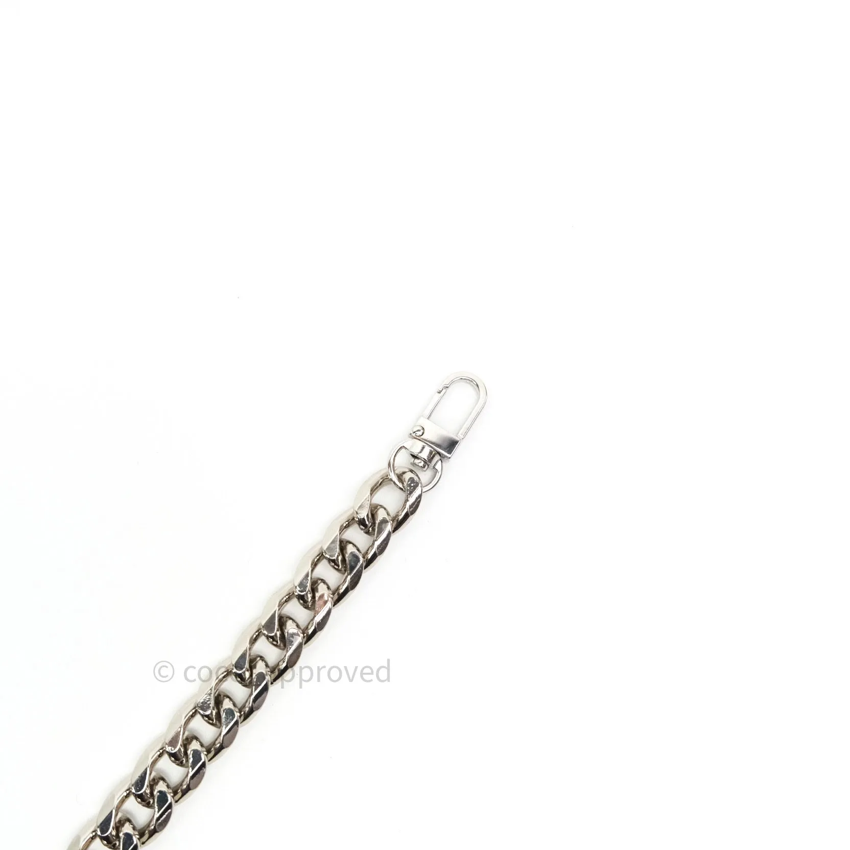1.5cm Trimmed Aluminium Chain (Silver)