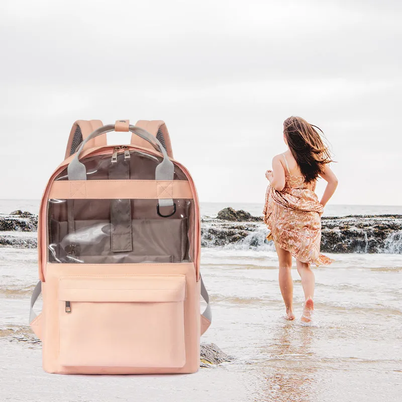 $19.99 Last 2 DAYS50% OFF-Waterproof School College Laptop Backpack With USB