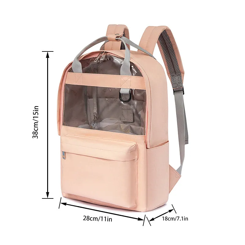 $19.99 Last 2 DAYS50% OFF-Waterproof School College Laptop Backpack With USB