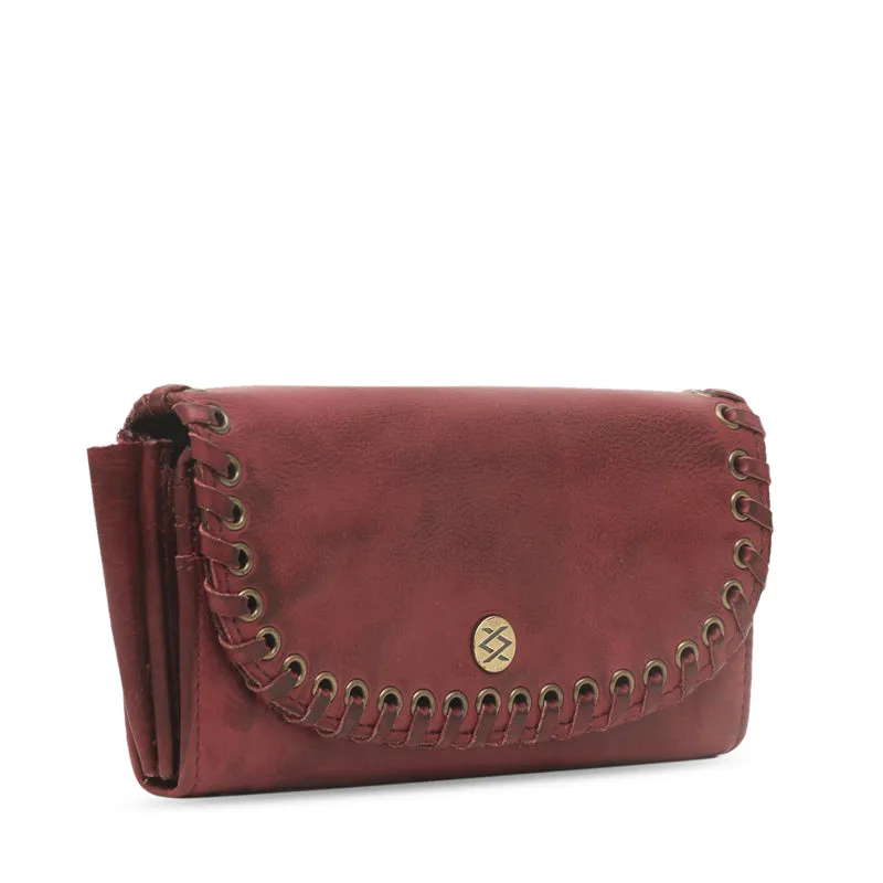 Alexis - The Wallet -Garnet