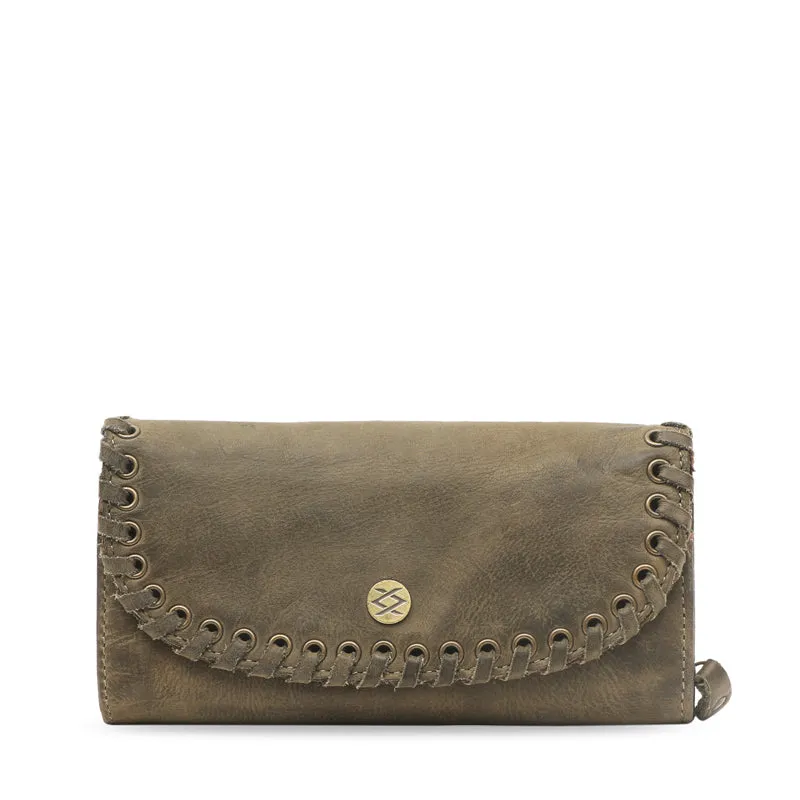 Alexis - The Wallet -Olive