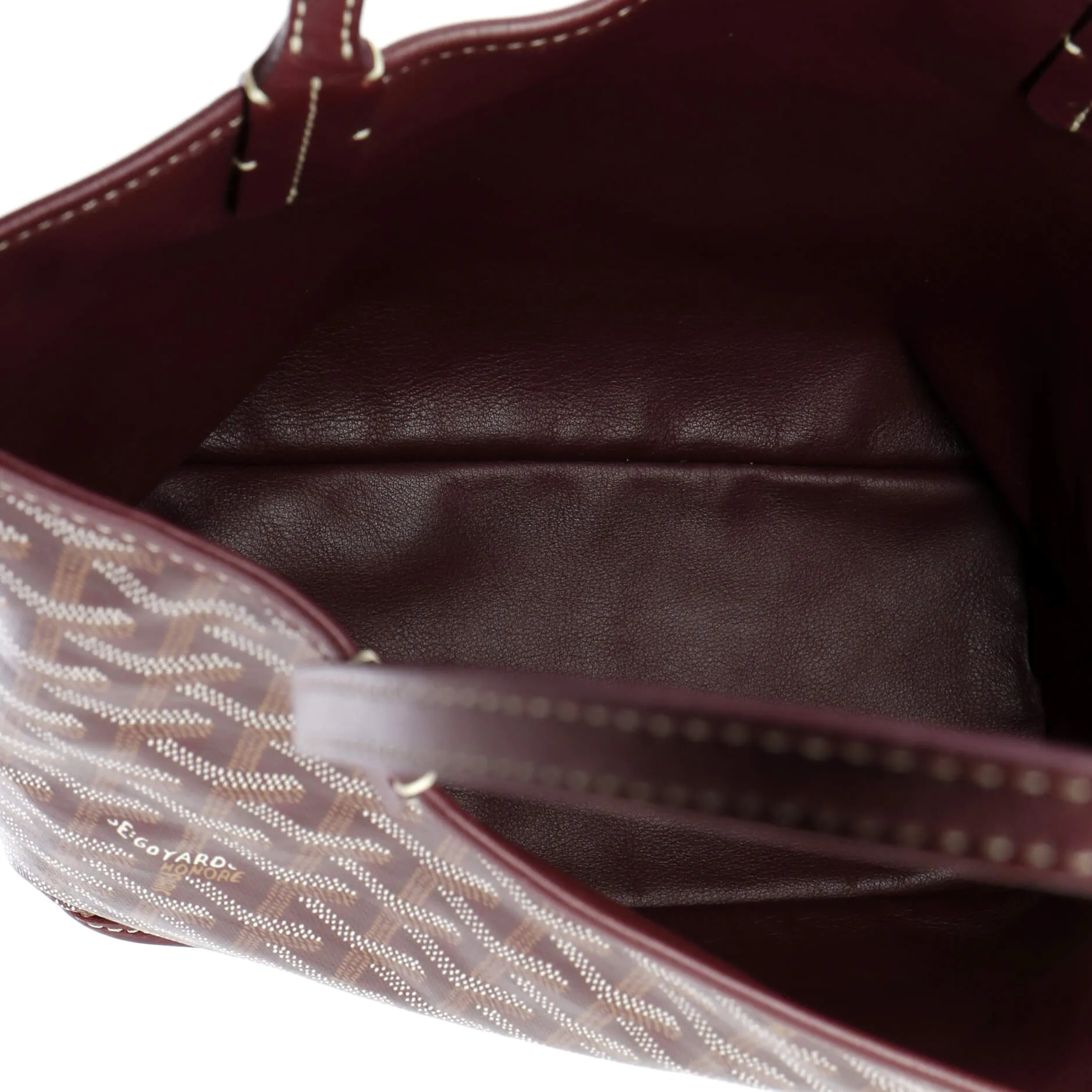 Anjou Reversible Tote Coated Canvas Mini