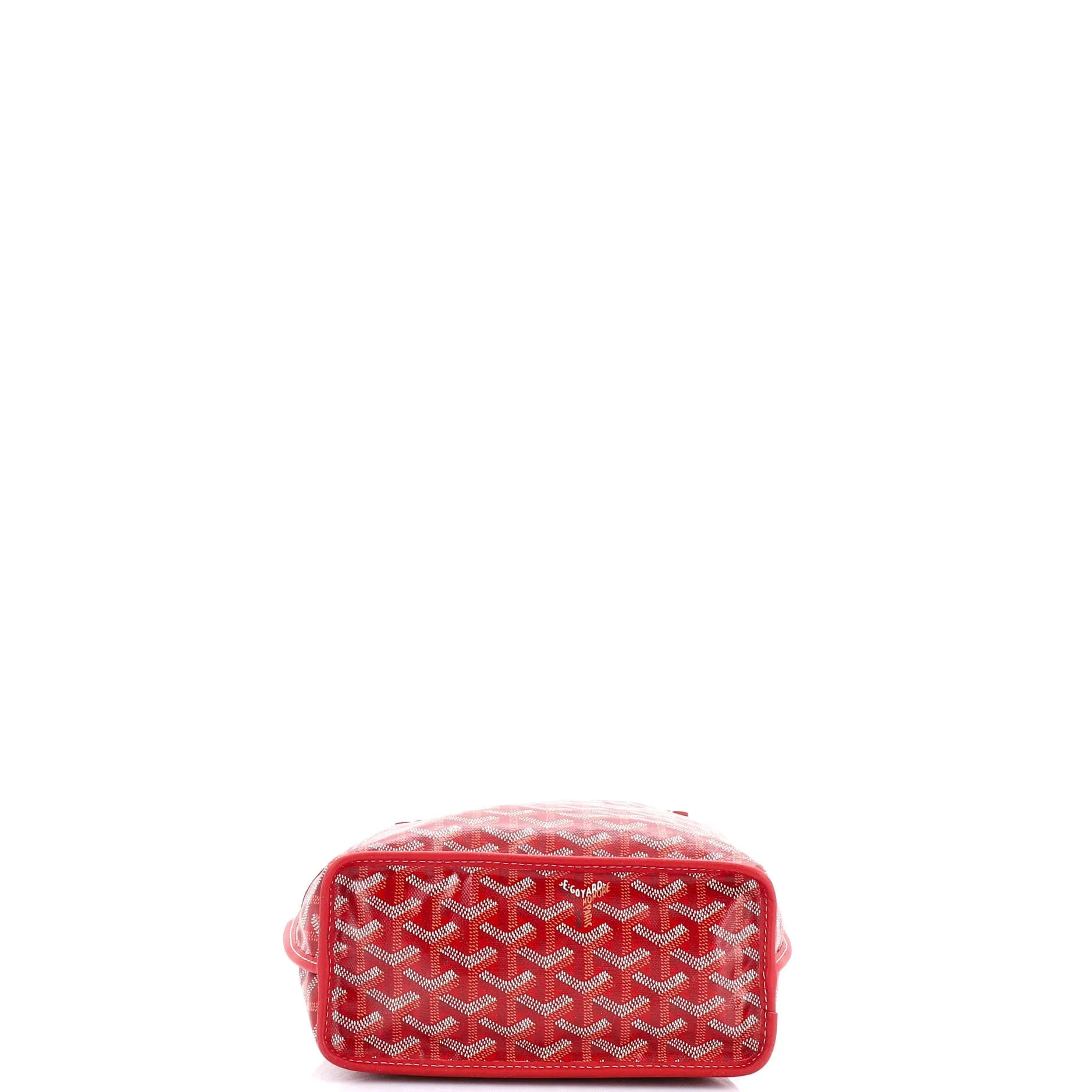 Anjou Reversible Tote Coated Canvas Mini
