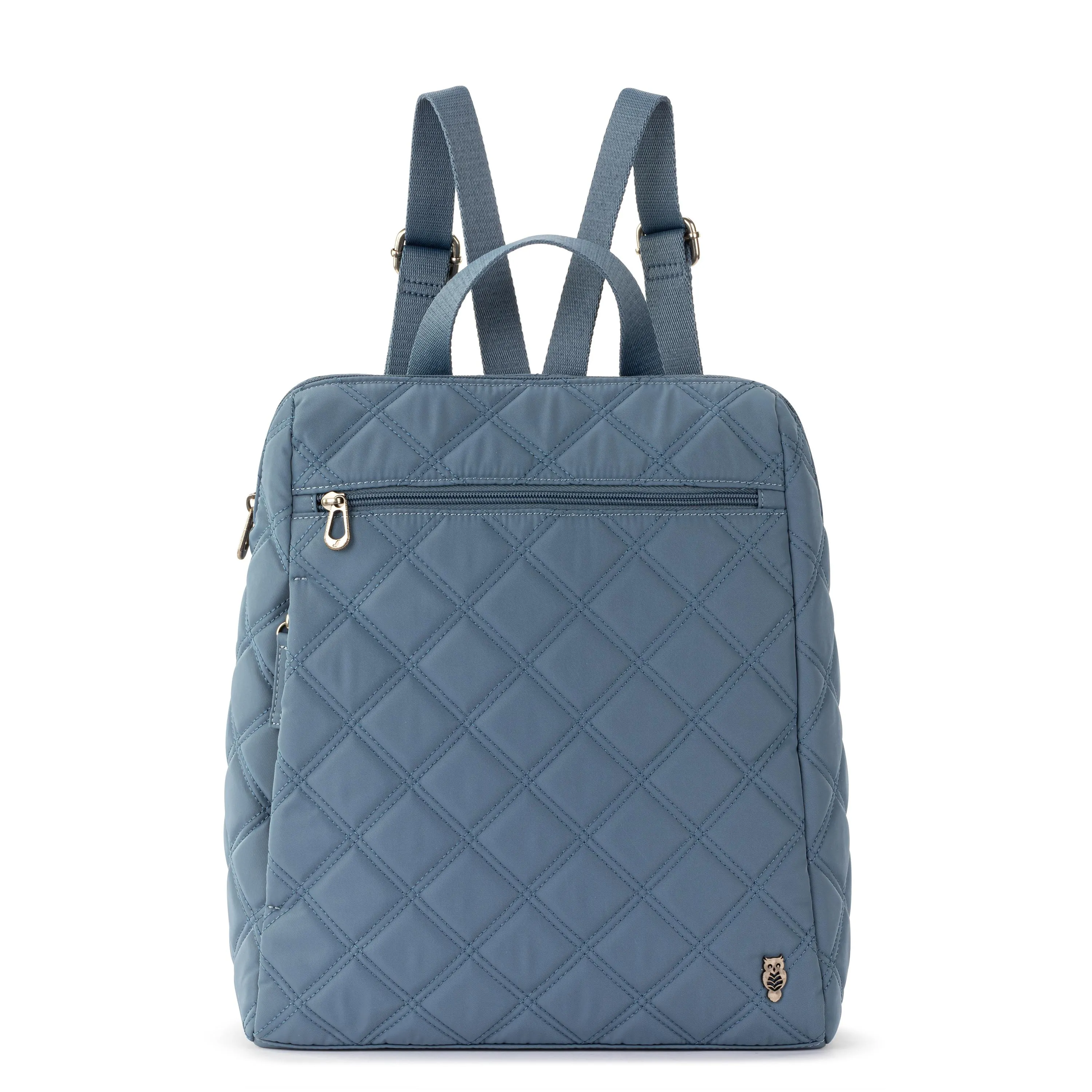 Arlo Backpack - EcoTwill - Maritime Diamond Quilted