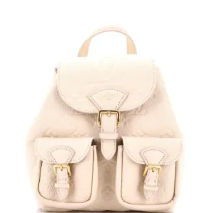 Backup Backpack Monogram Empreinte Leather