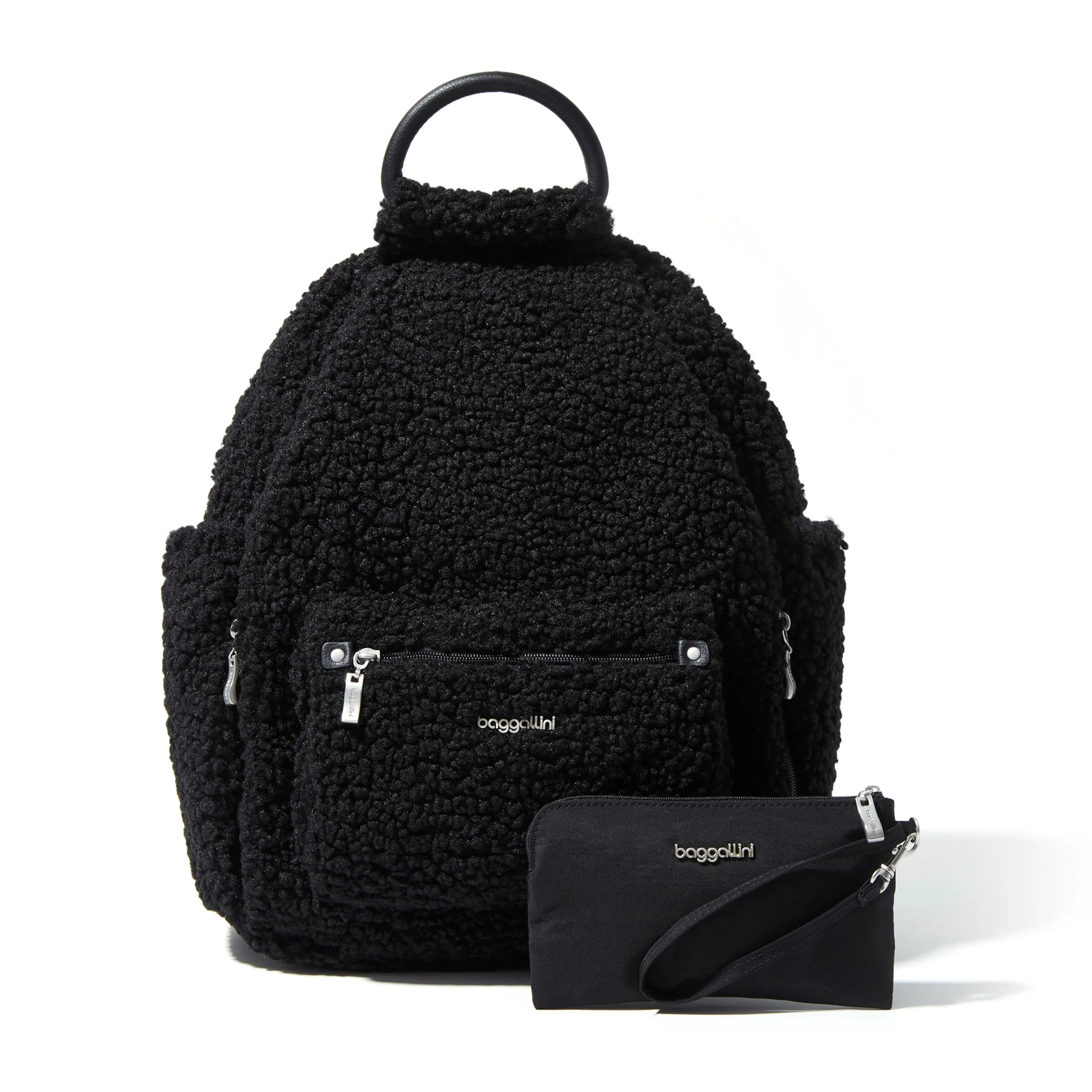 baggallini All Day Backpack with RFID phone wristlet