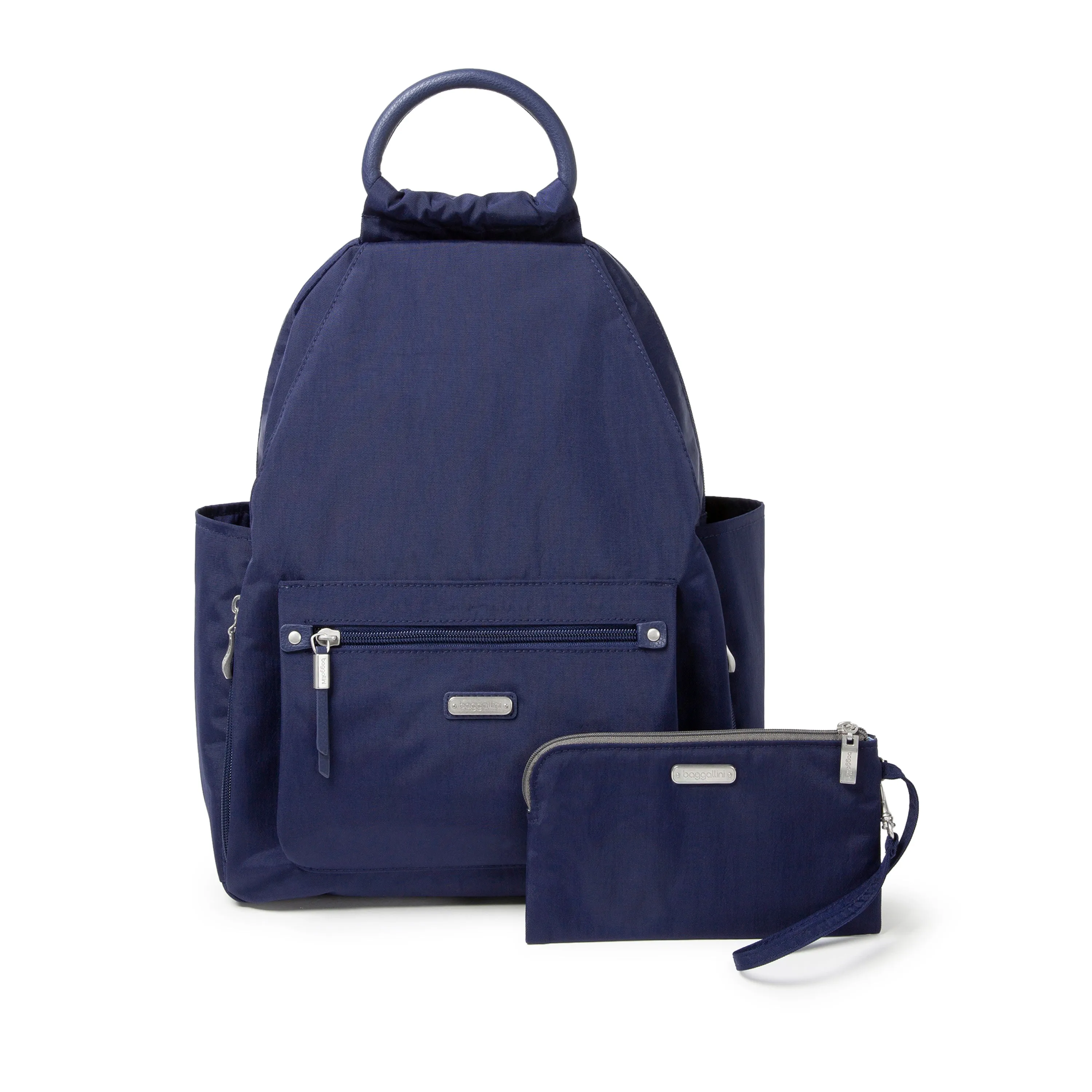 baggallini All Day Backpack with RFID phone wristlet