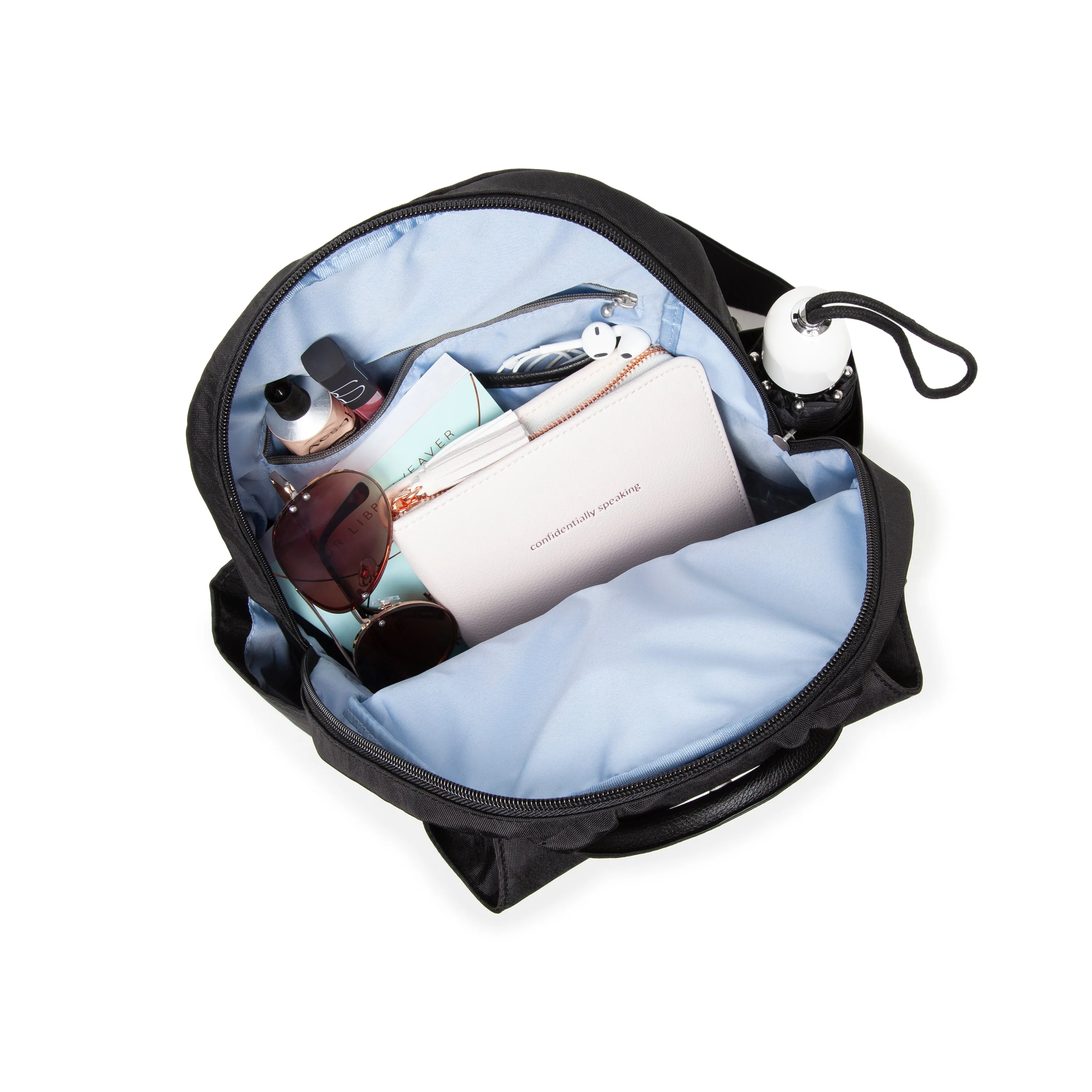 baggallini All Day Backpack with RFID phone wristlet
