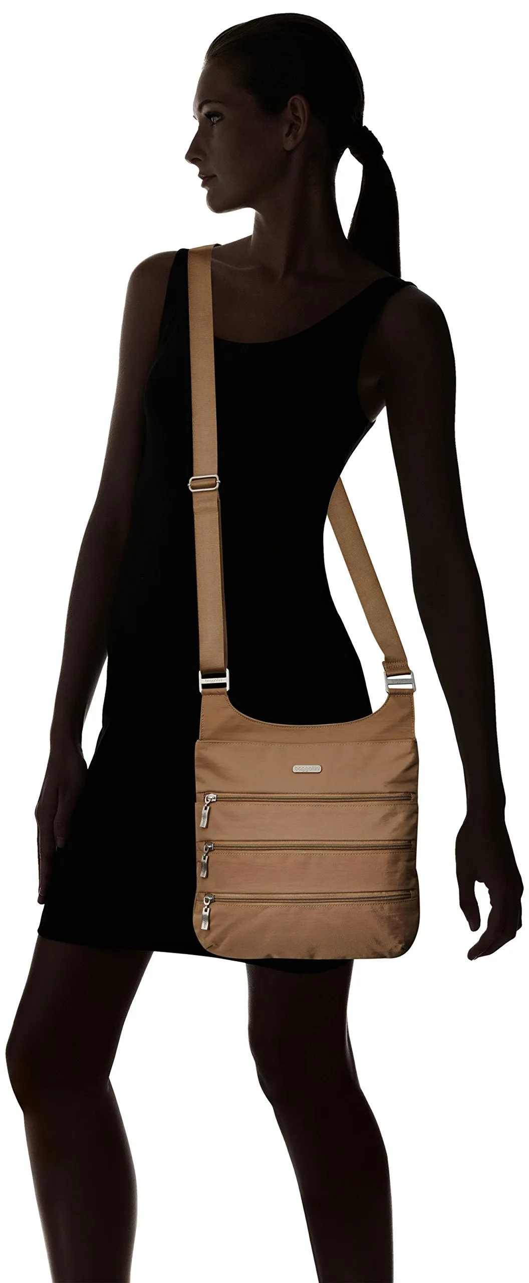 Baggallini Big Zipper Bagg With RFID