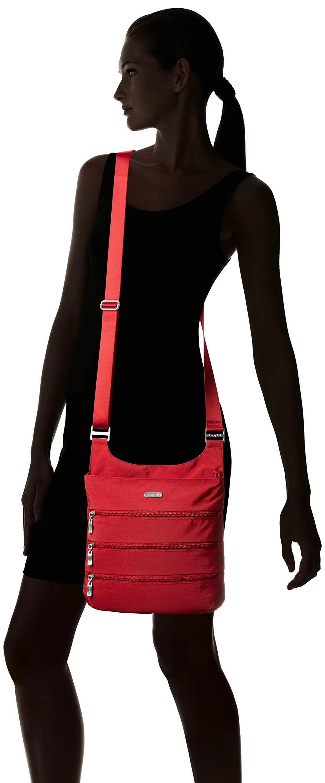 Baggallini Big Zipper Bagg With RFID