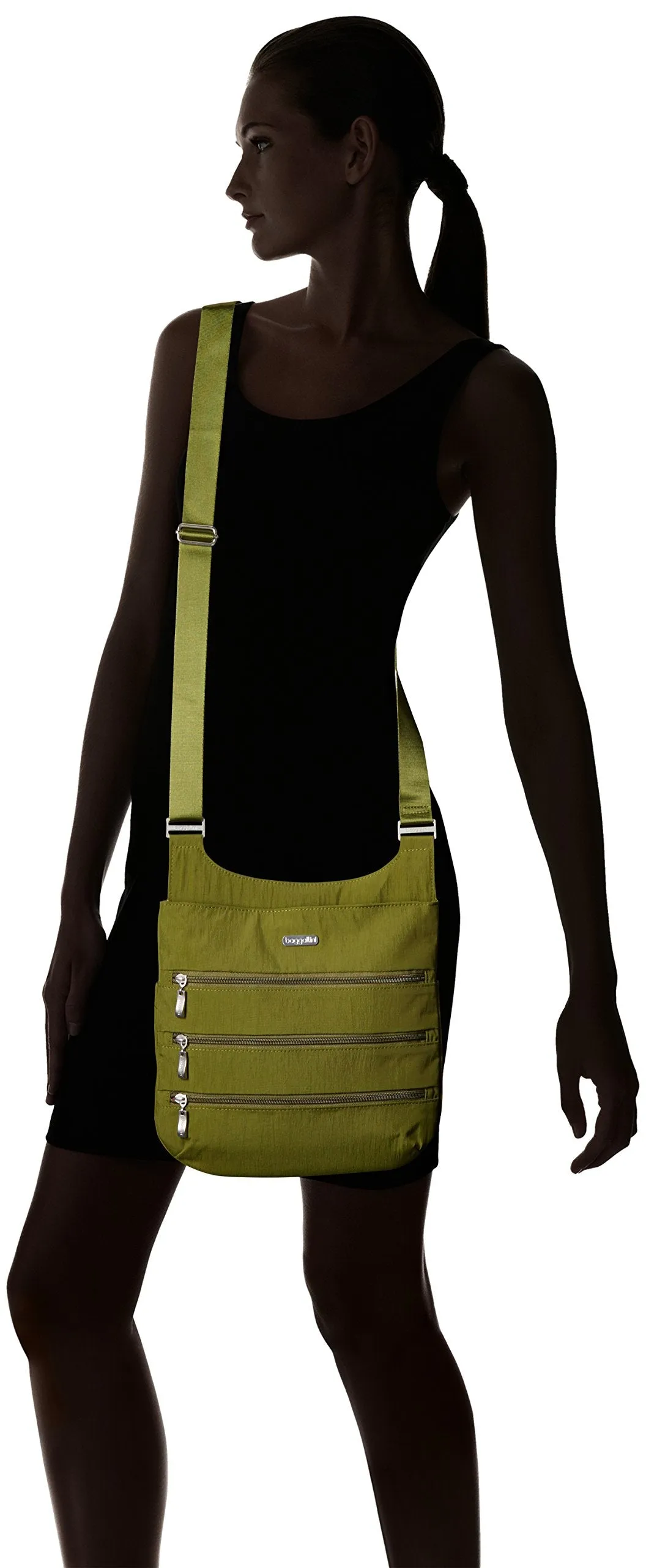 Baggallini Big Zipper Bagg With RFID