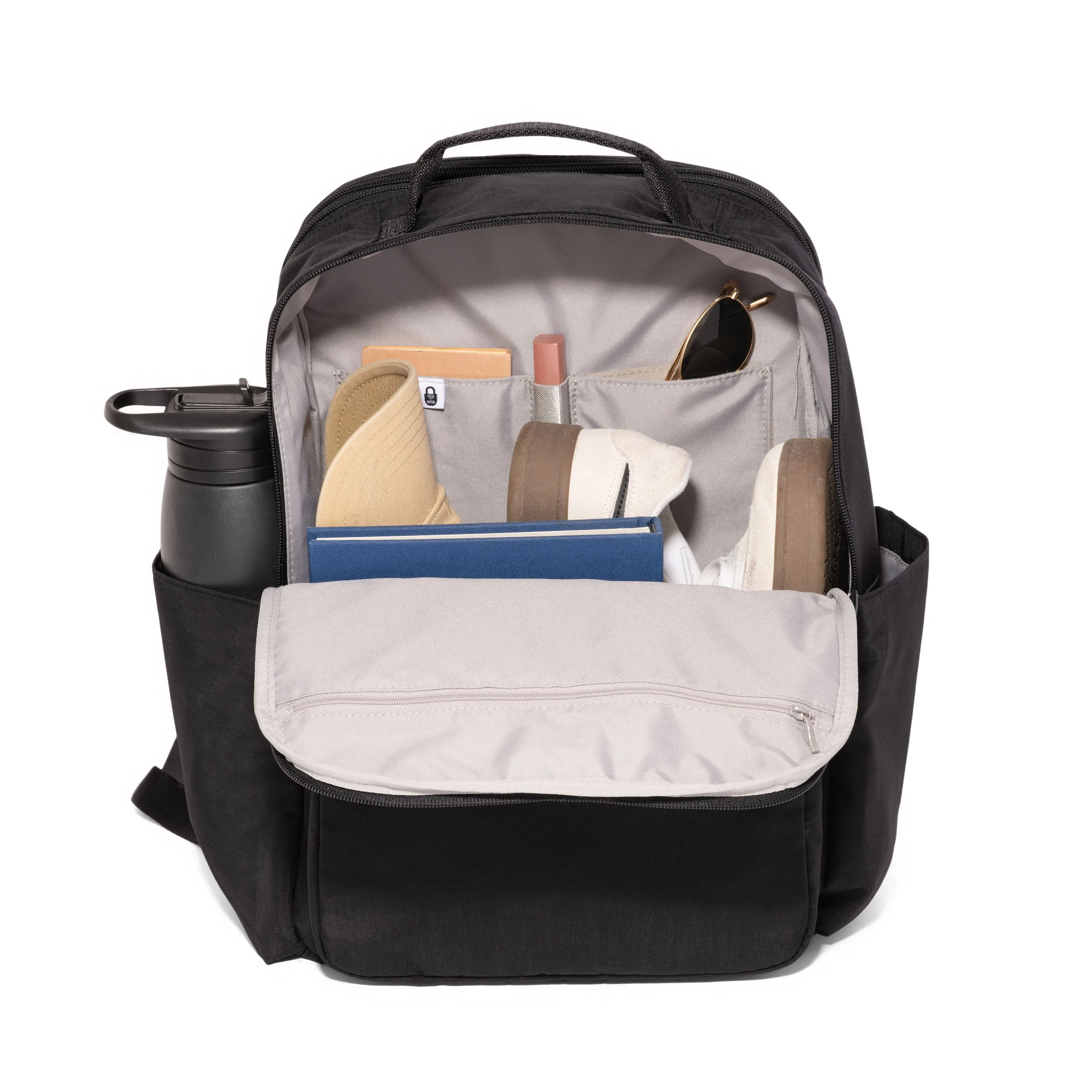 baggallini Coastal Flip Lock Laptop Backpack