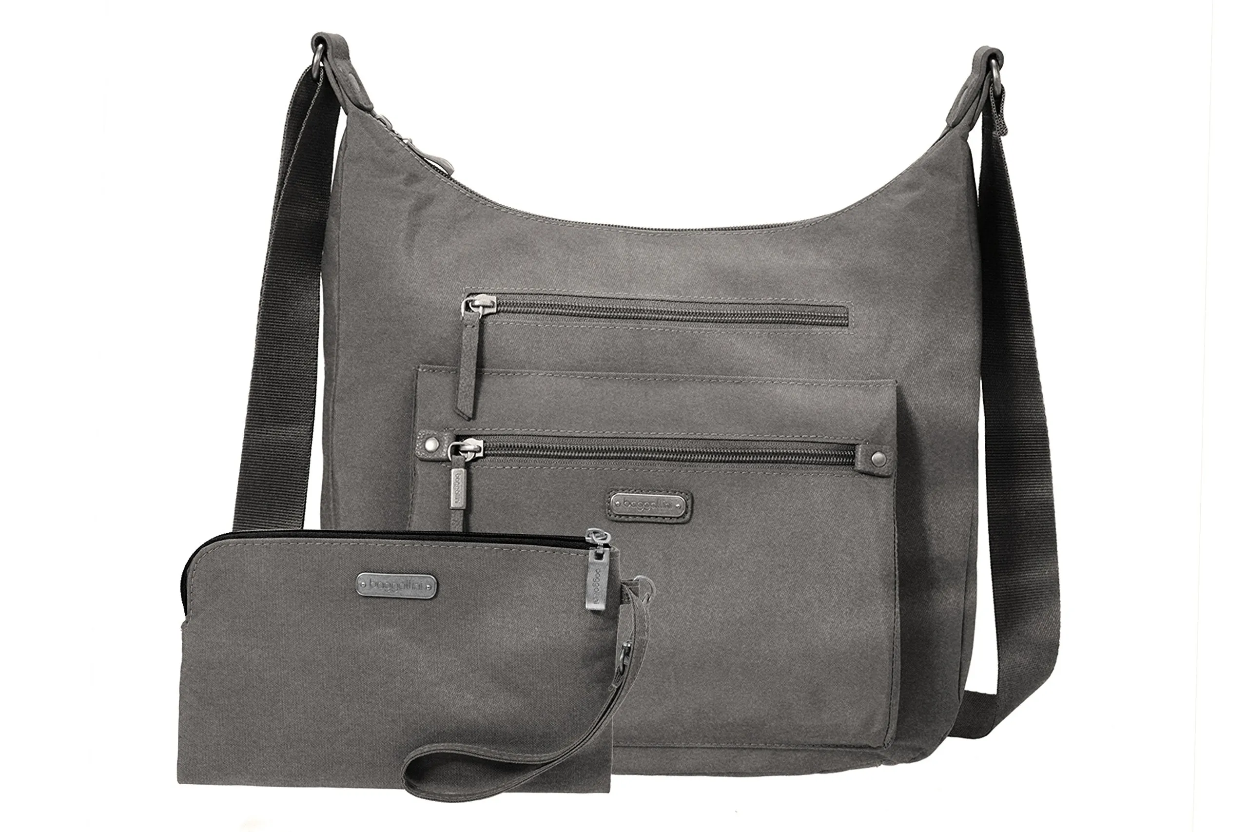 Baggallini Day Trip Hobo with RFID Phone Wristlet