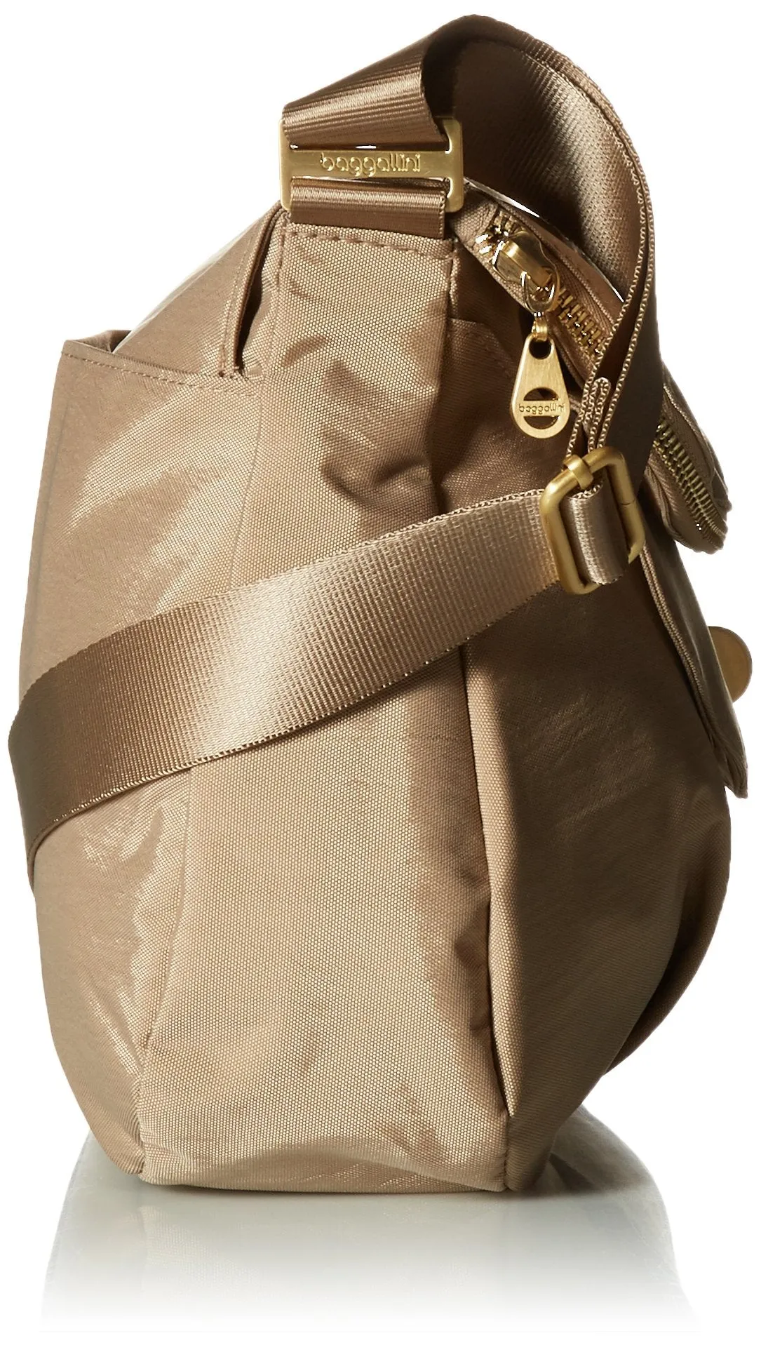 Baggallini Kuala Flap Zip Hobo
