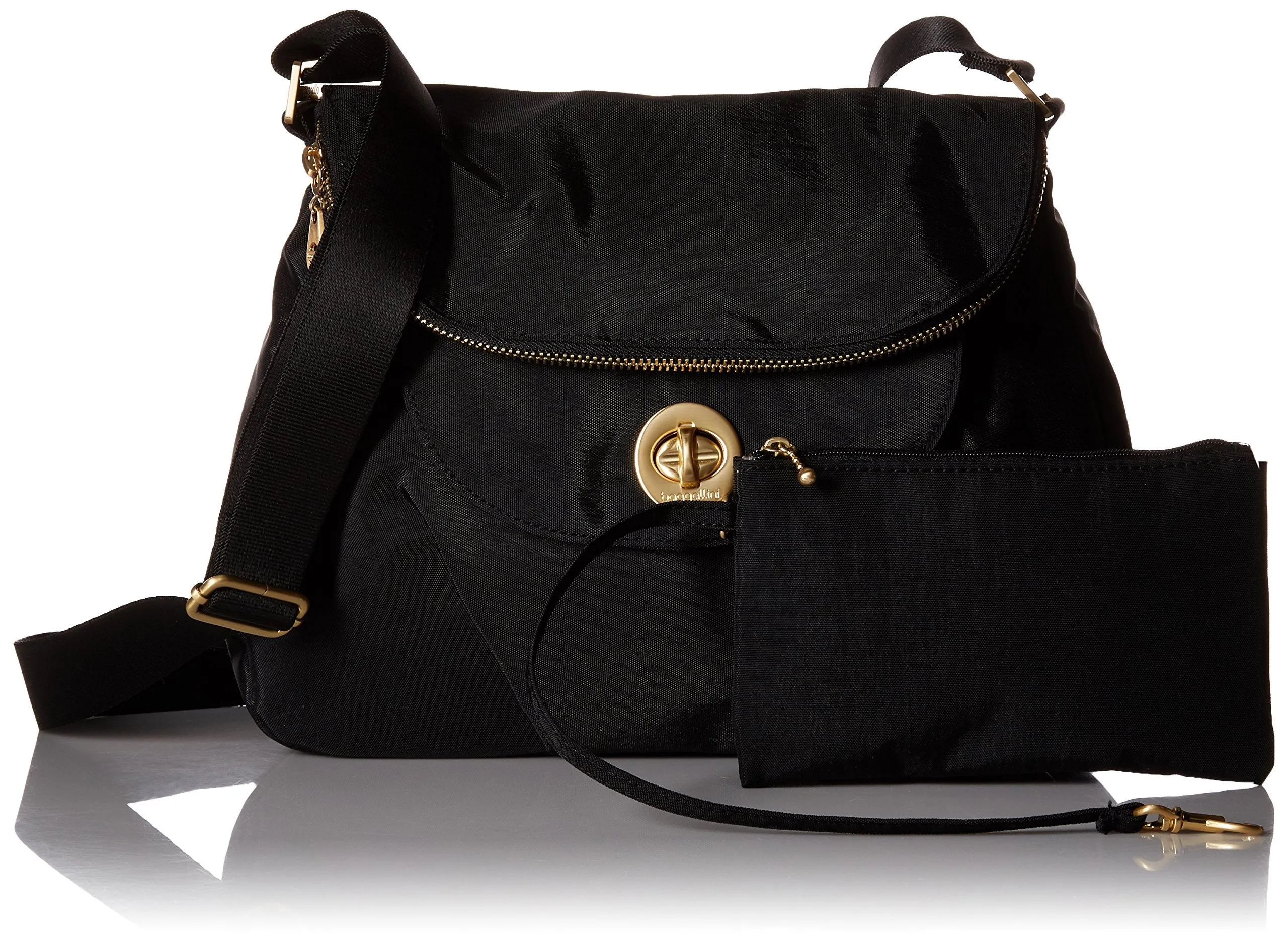 Baggallini Kuala Flap Zip Hobo