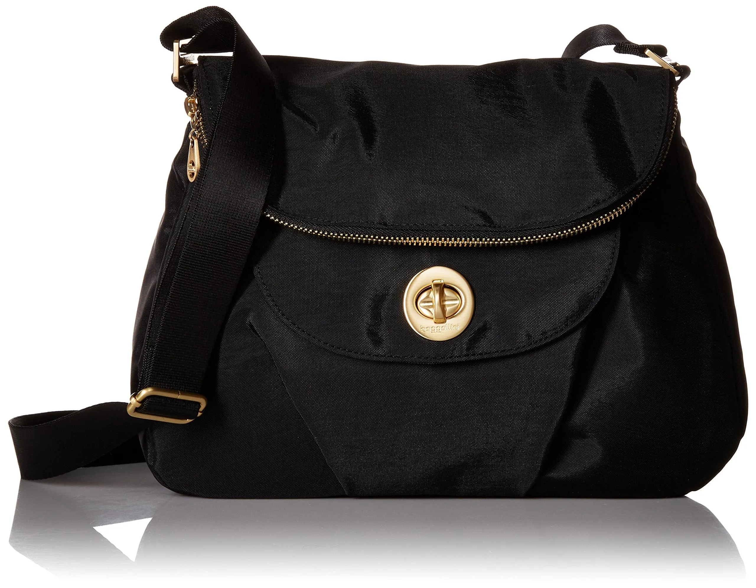 Baggallini Kuala Flap Zip Hobo
