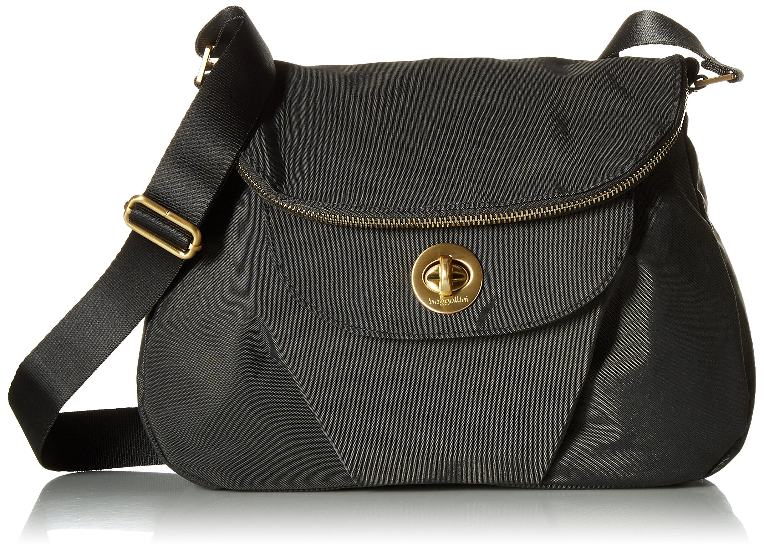 Baggallini Kuala Flap Zip Hobo
