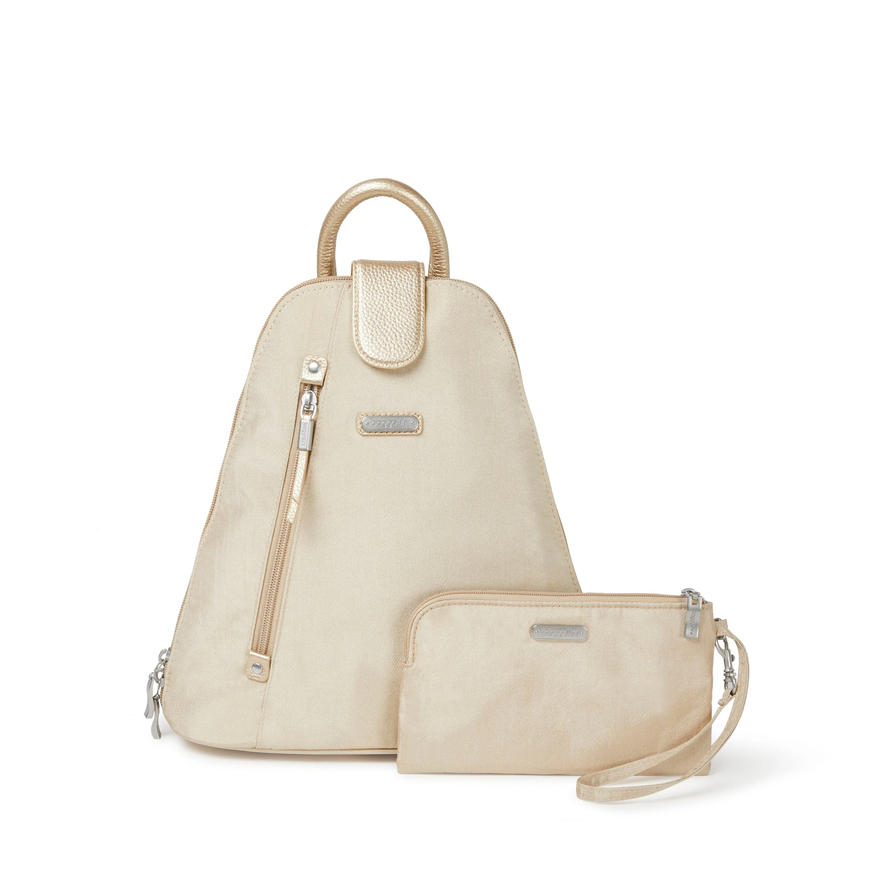 Baggallini Metro Backpack with RFID Phone Wristlet