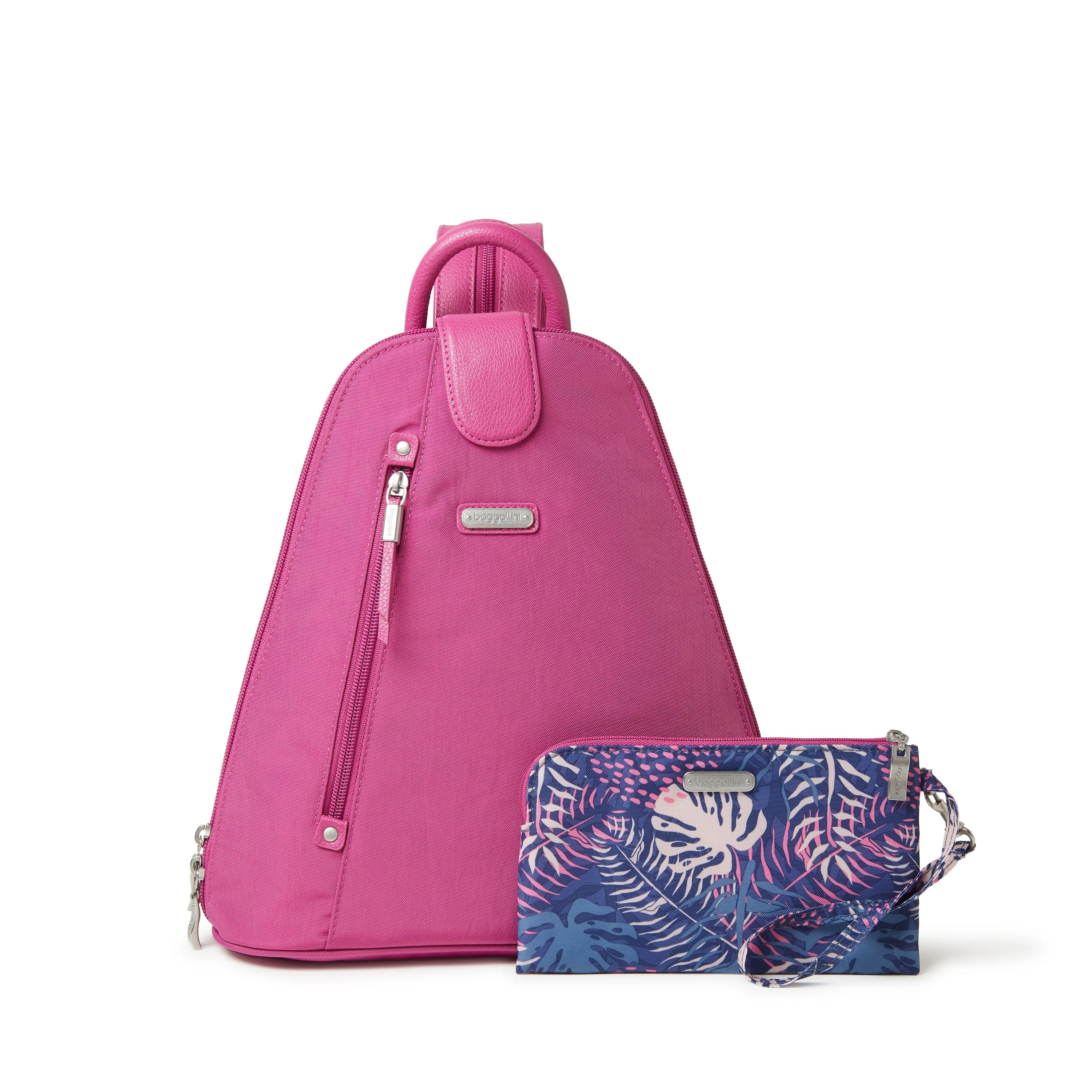 Baggallini Metro Backpack with RFID Phone Wristlet