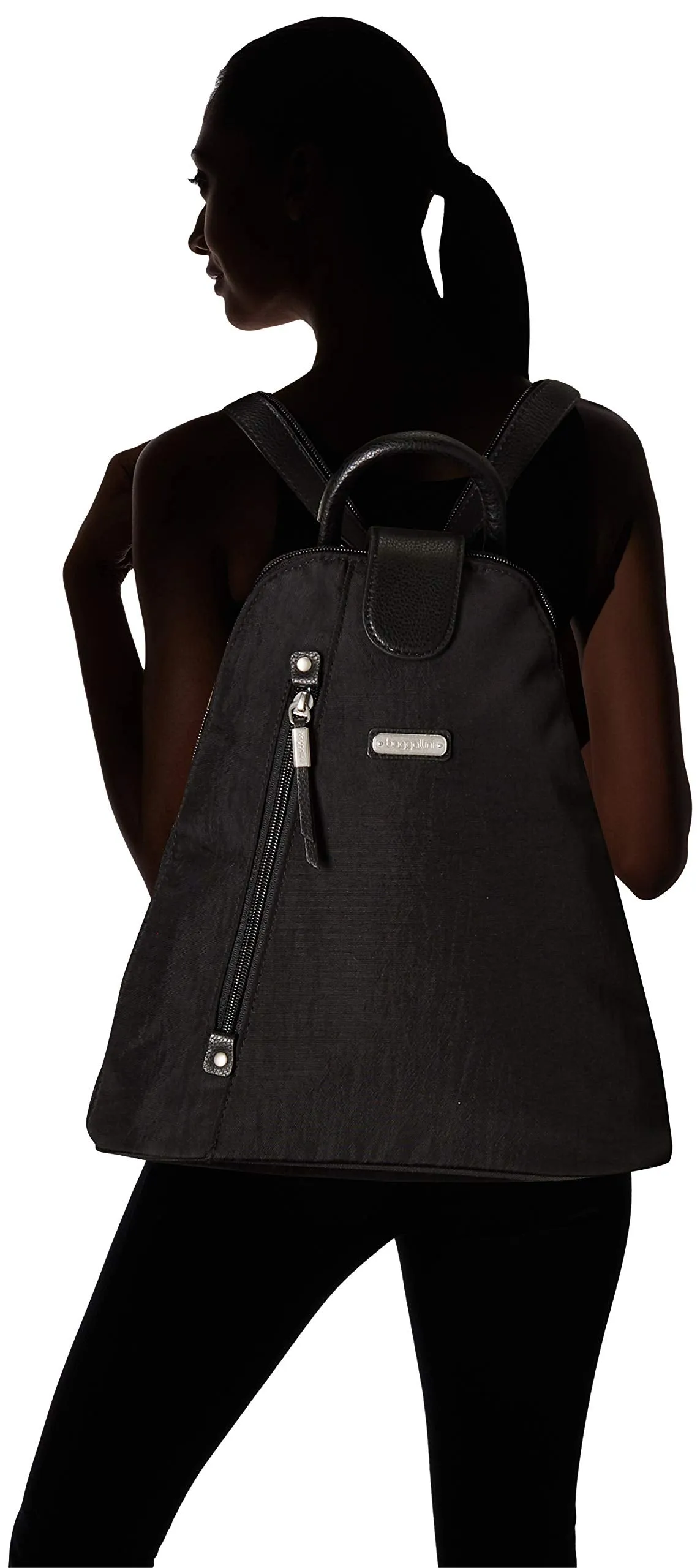 Baggallini Metro Backpack with RFID Phone Wristlet