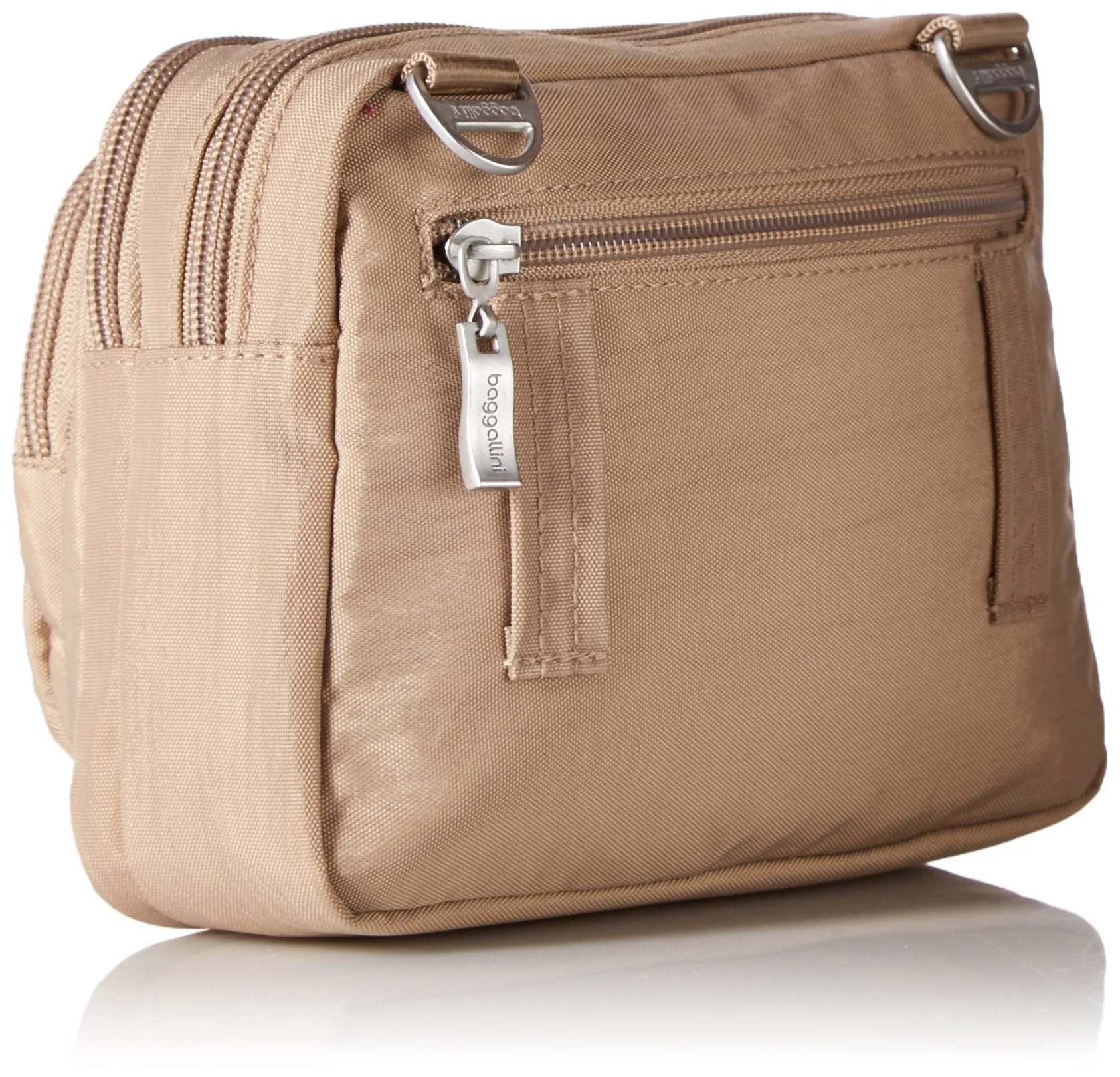 Baggallini Triple Zip Bagg Crossbody Handbags