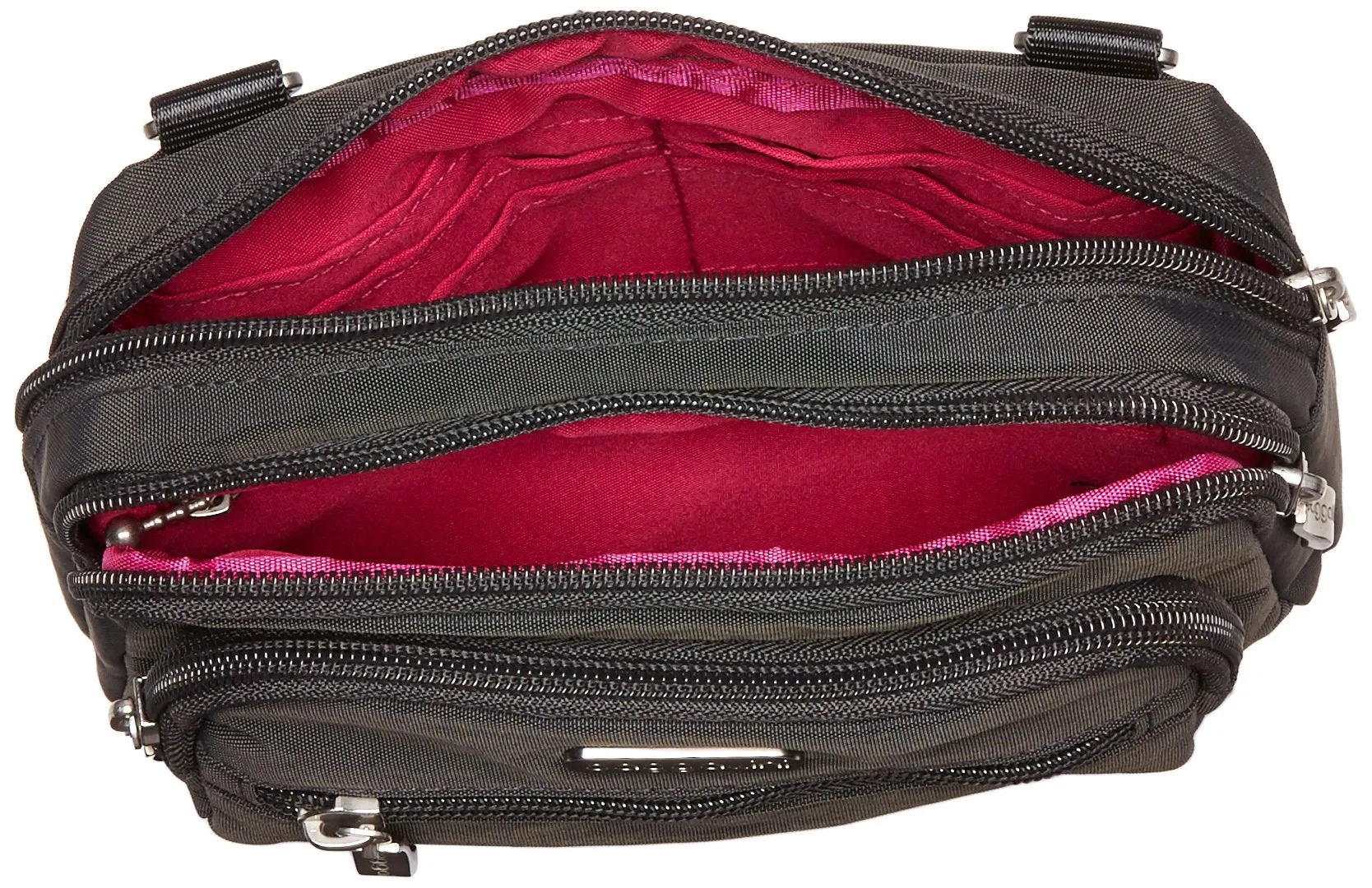 Baggallini Triple Zip Bagg Crossbody Handbags