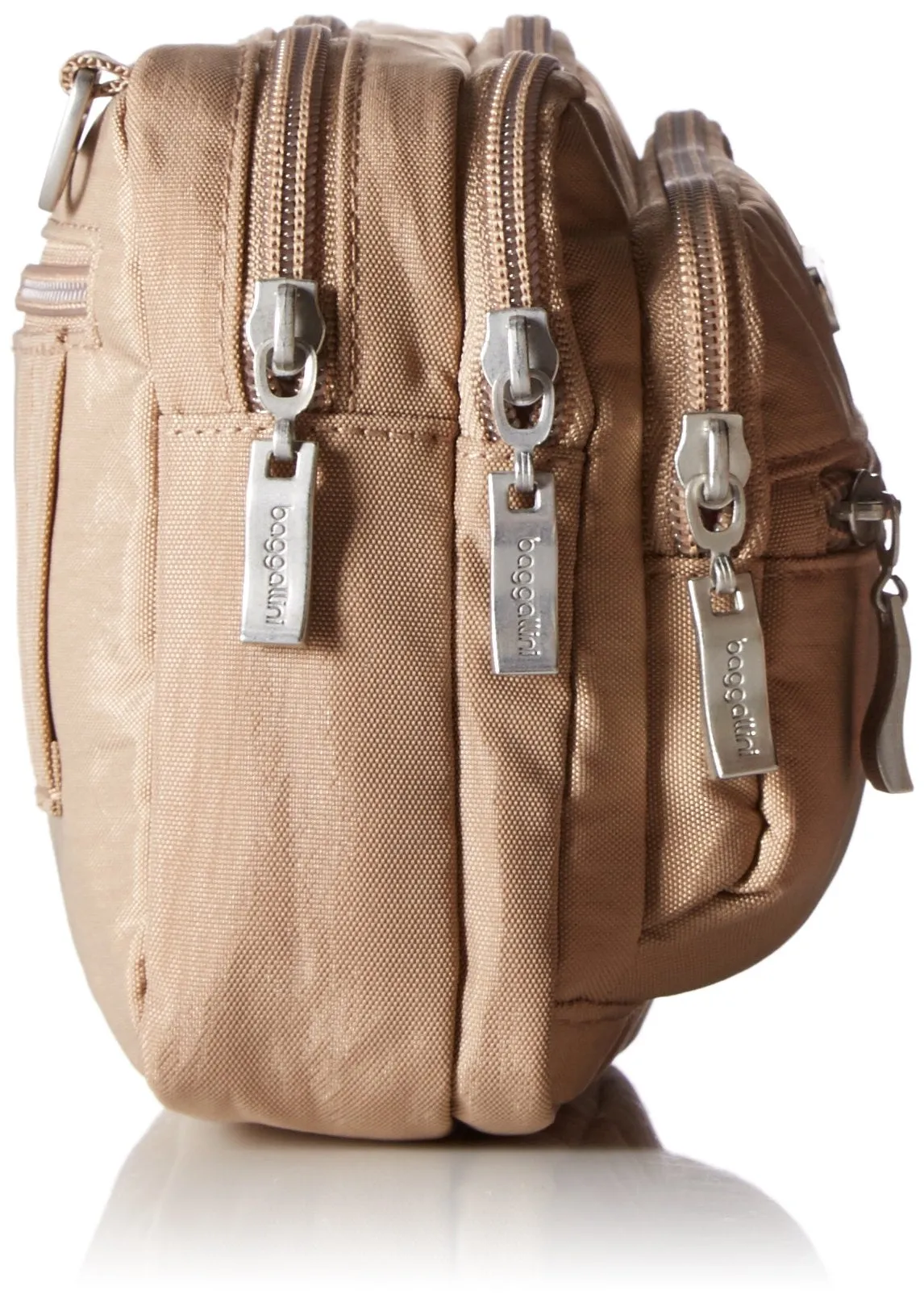 Baggallini Triple Zip Bagg Crossbody Handbags