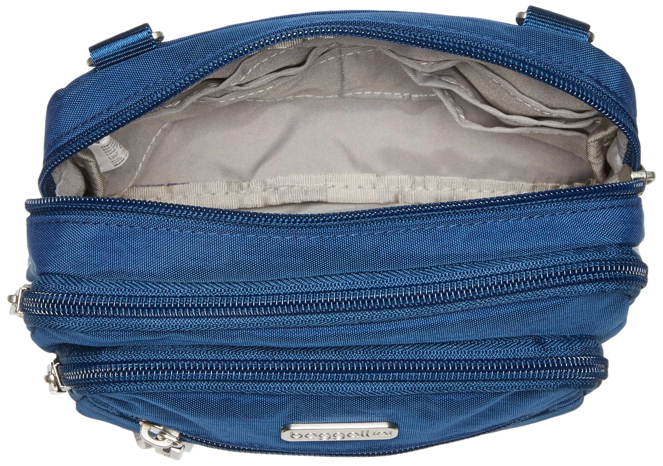 Baggallini Triple Zip Bagg Crossbody Handbags