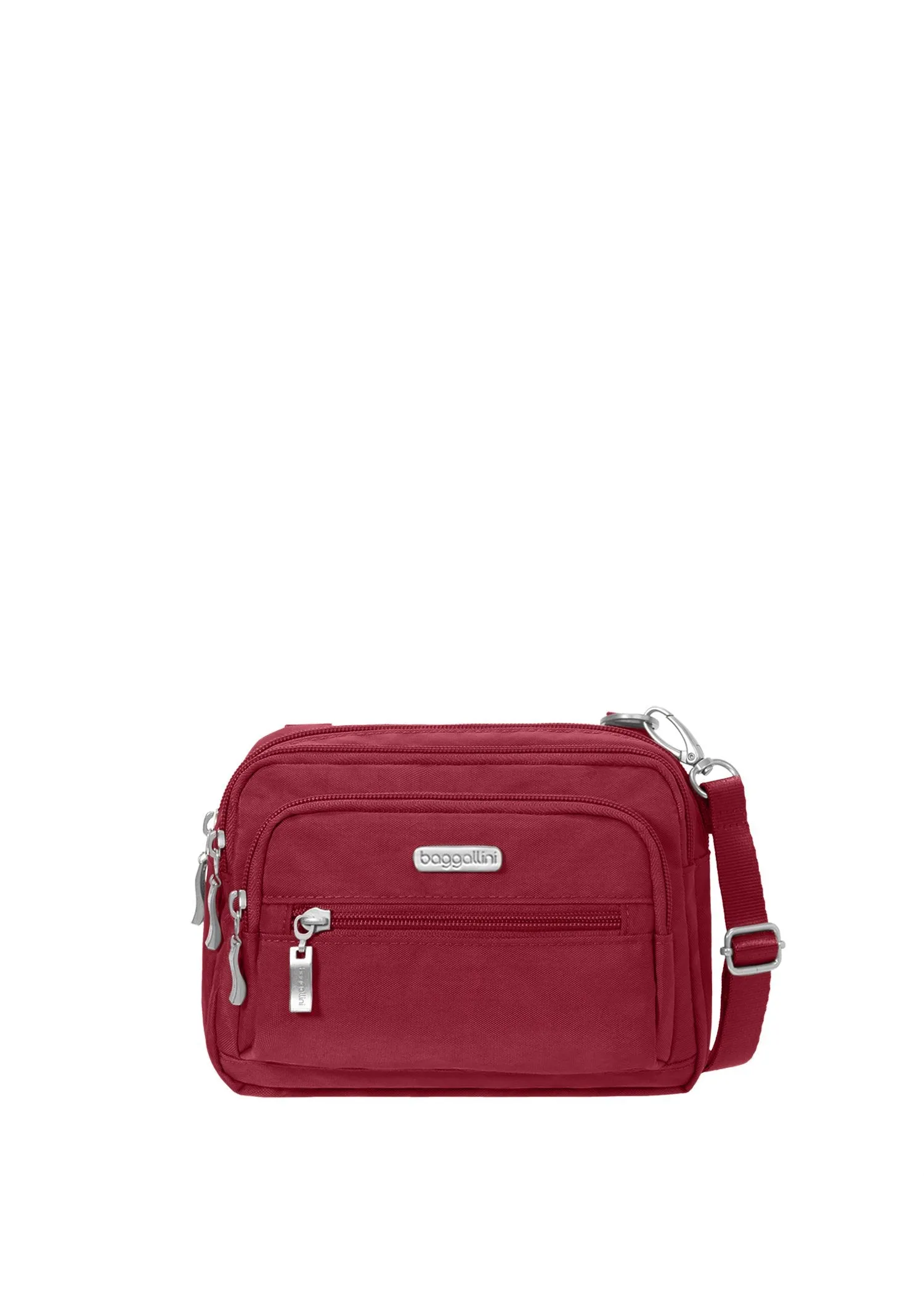 Baggallini Triple Zip Bagg Crossbody Handbags