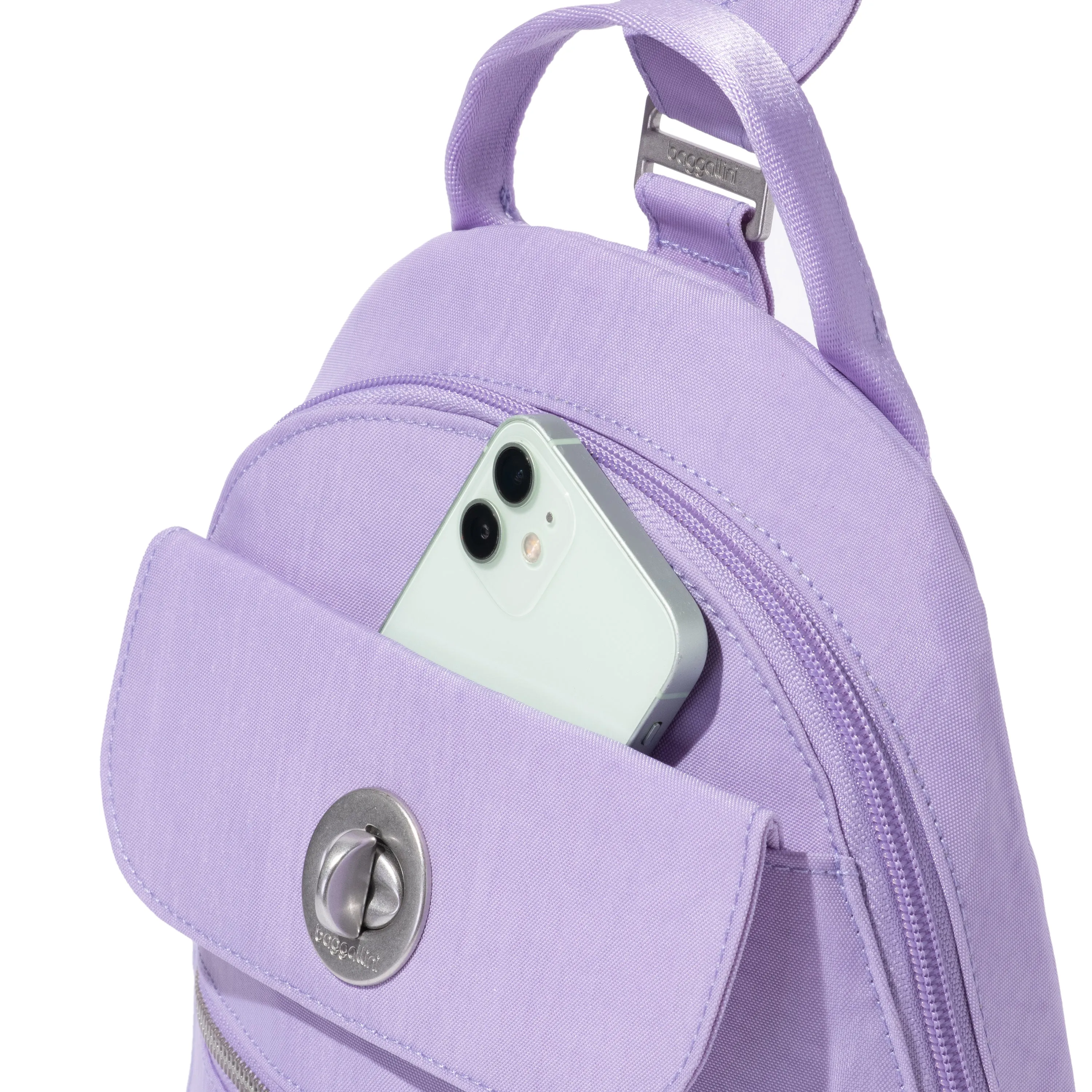 baggallini Women's Naples Convertible Sling Backpack