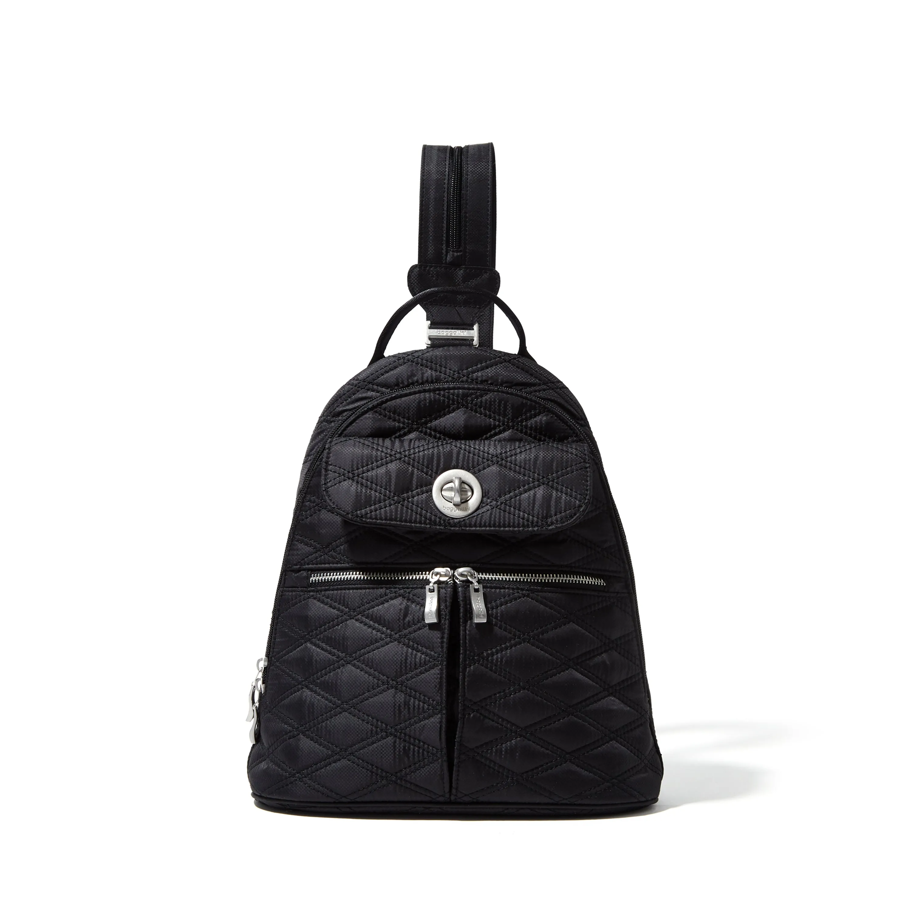 baggallini Women's Naples Convertible Sling Backpack