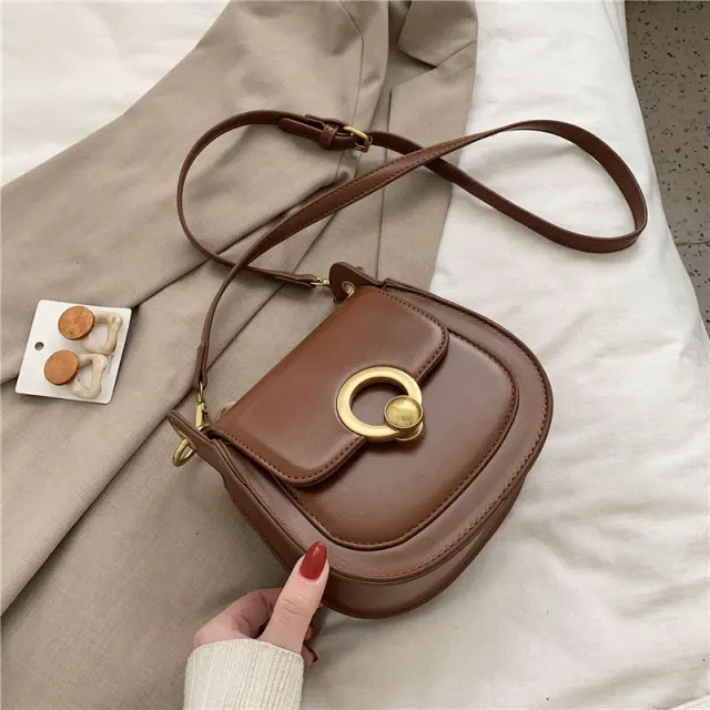 Baldez Women's Handbag Solid Color Fashion Leather Bags