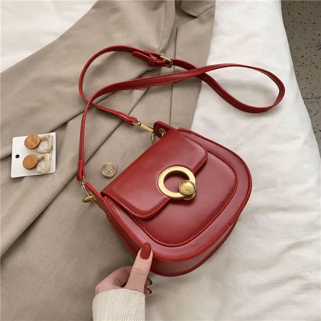 Baldez Women's Handbag Solid Color Fashion Leather Bags