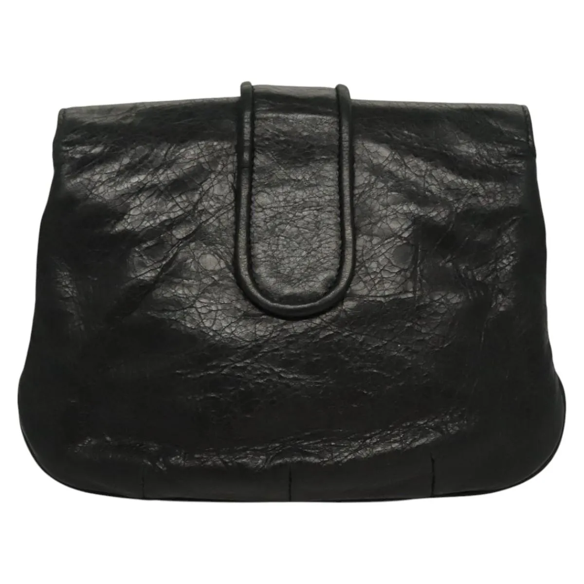 Balenciaga Leather Clutch Bag (Pre-Owned)