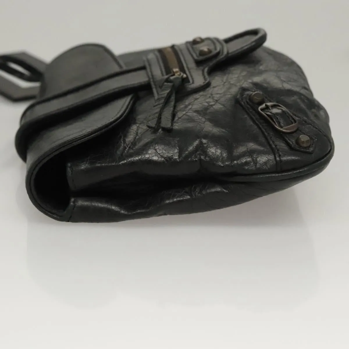 Balenciaga Leather Clutch Bag (Pre-Owned)