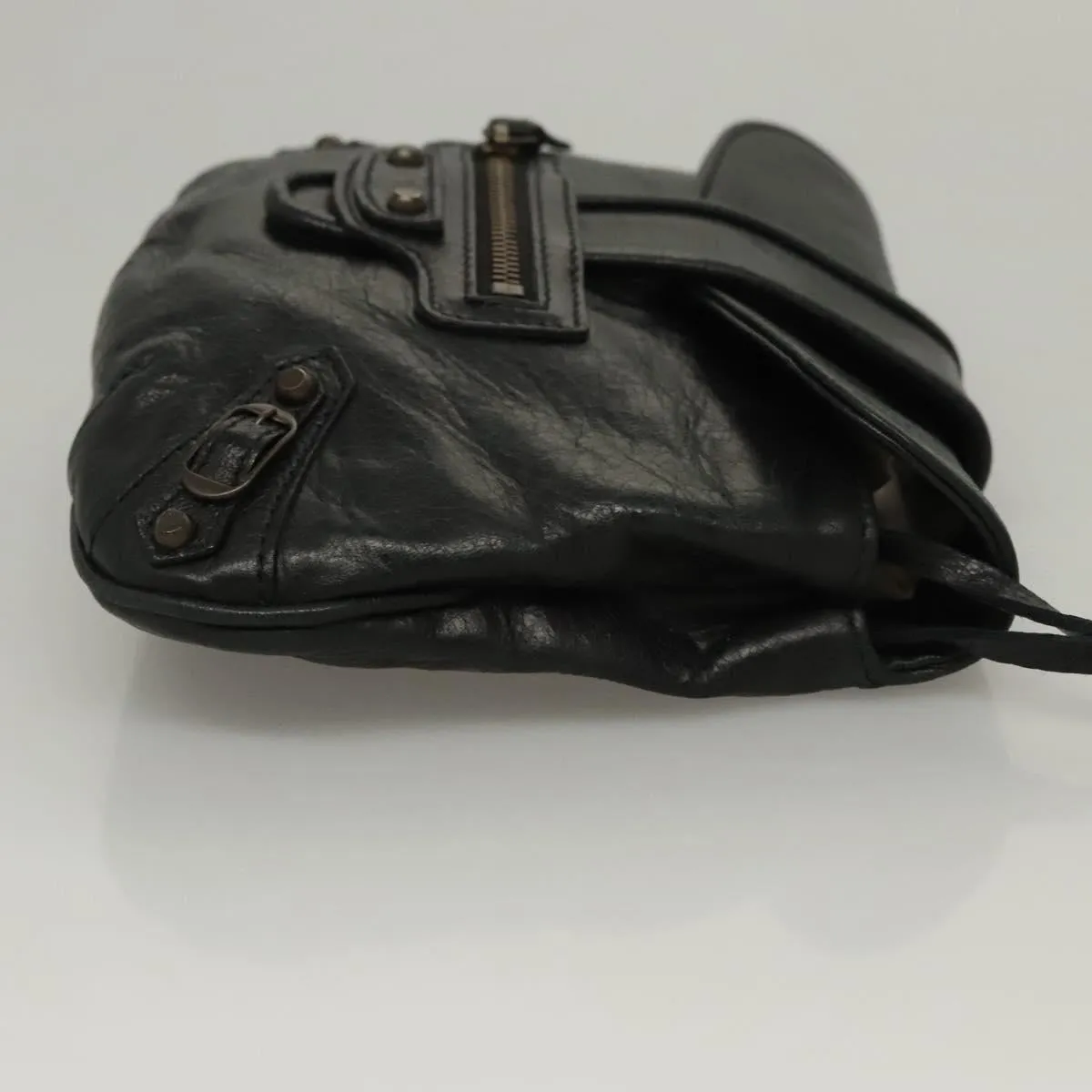 Balenciaga Leather Clutch Bag (Pre-Owned)