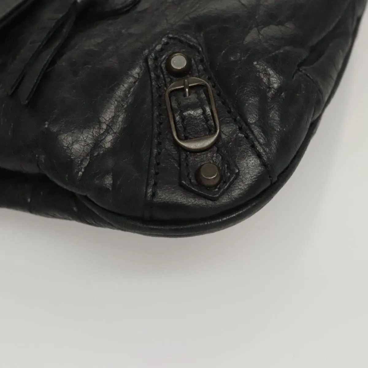 Balenciaga Leather Clutch Bag (Pre-Owned)
