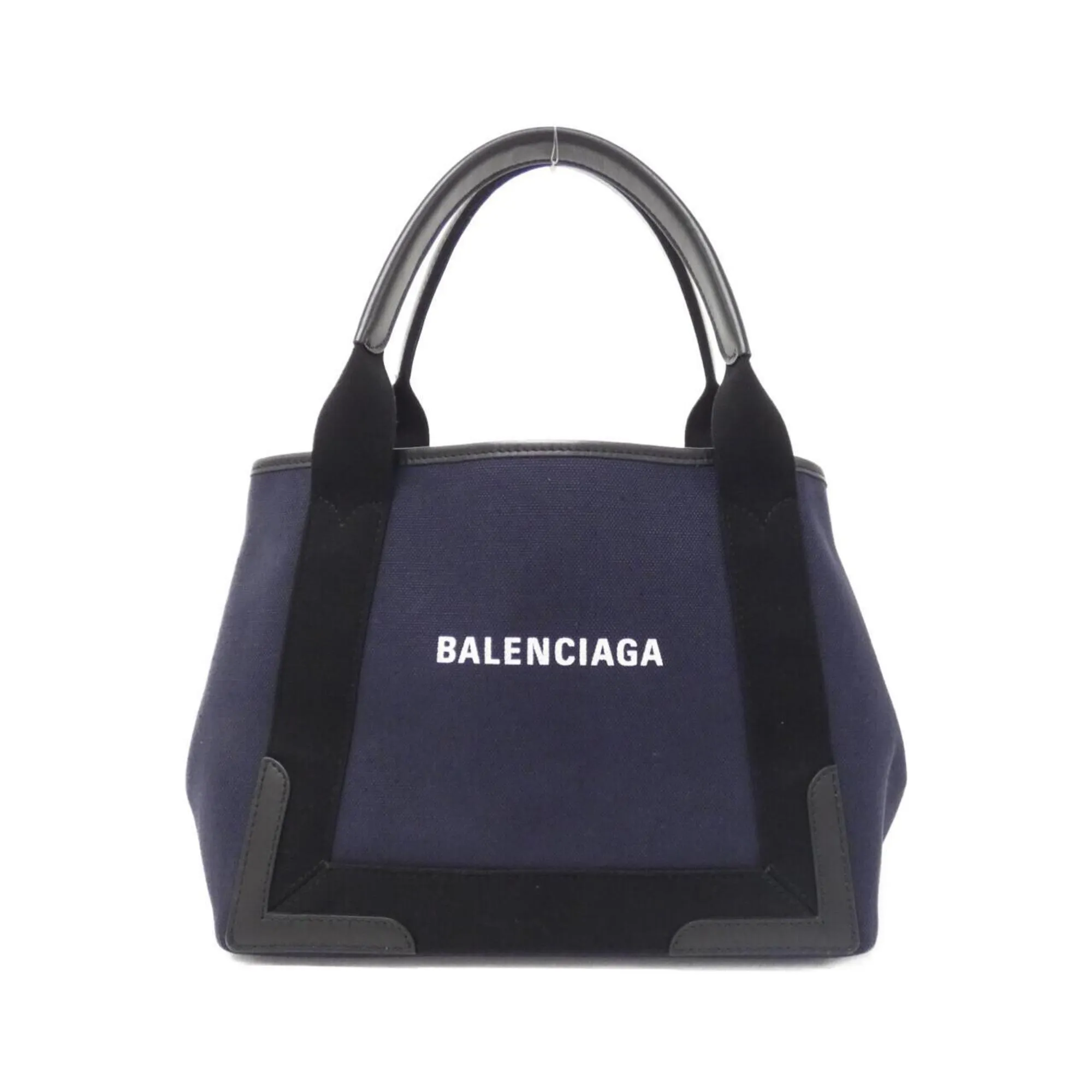 Balenciaga Navy Canvas Handbag (Pre-Owned)