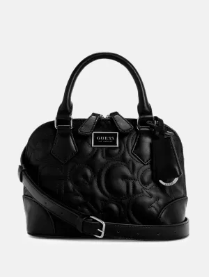 Balgaire Quilted Dome Satchel