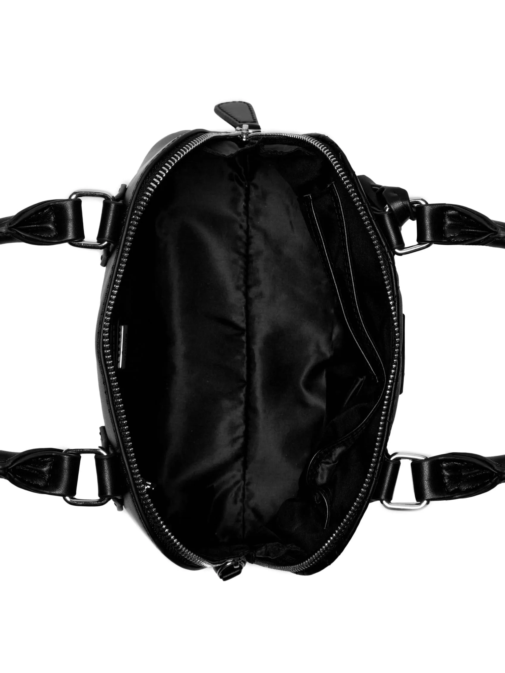 Balgaire Quilted Dome Satchel