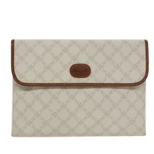 Bally  Canvas Clutch Bag (Pre-Owned)