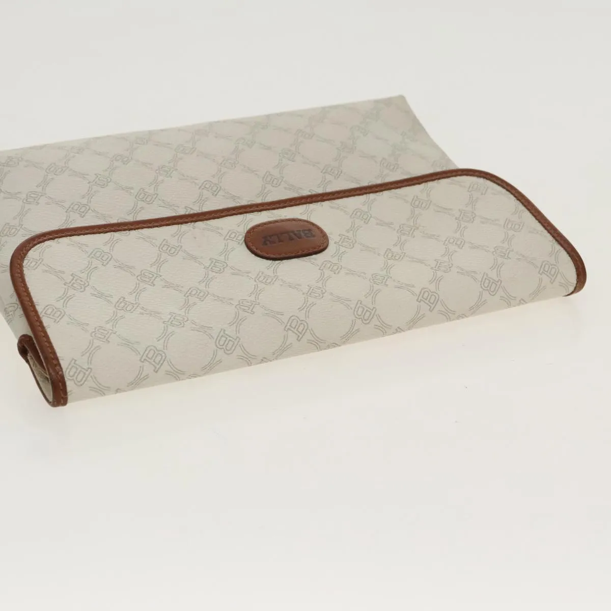 Bally  Canvas Clutch Bag (Pre-Owned)
