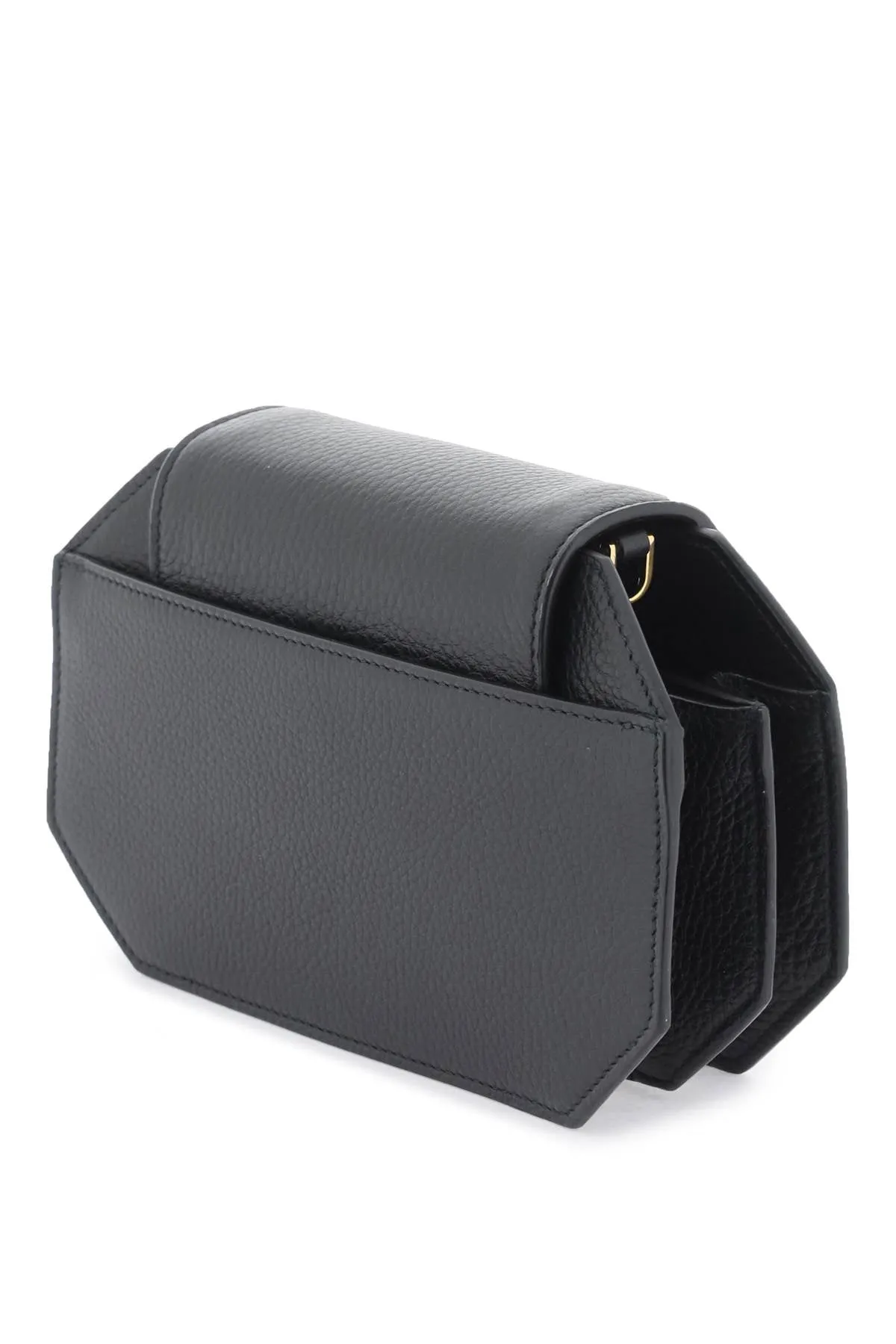Bally emblem octogone clutch