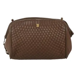 Bally Leather Clutch Bag (Pre-Owned)