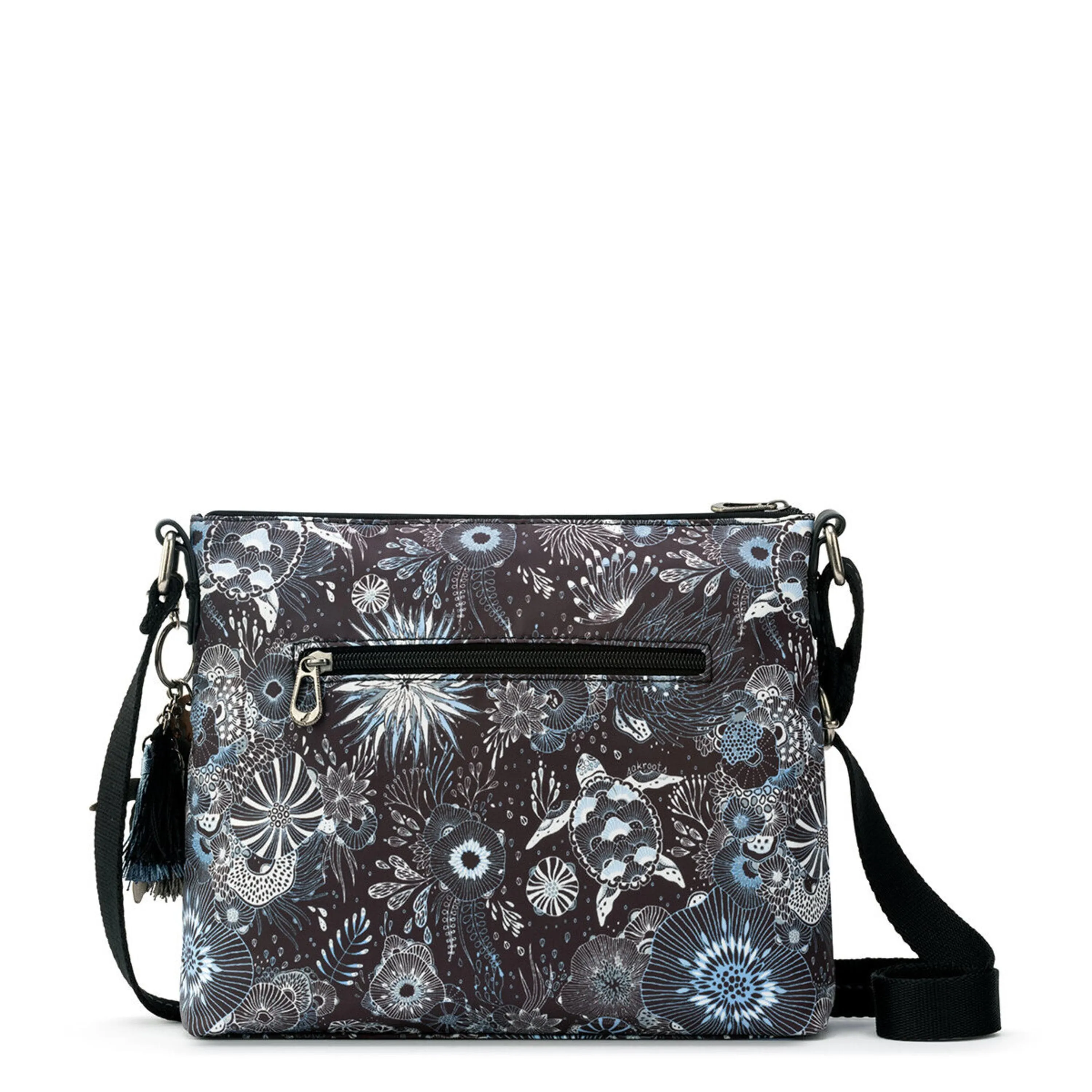 Basic Crossbody - EcoTwill - Midnight Seascape