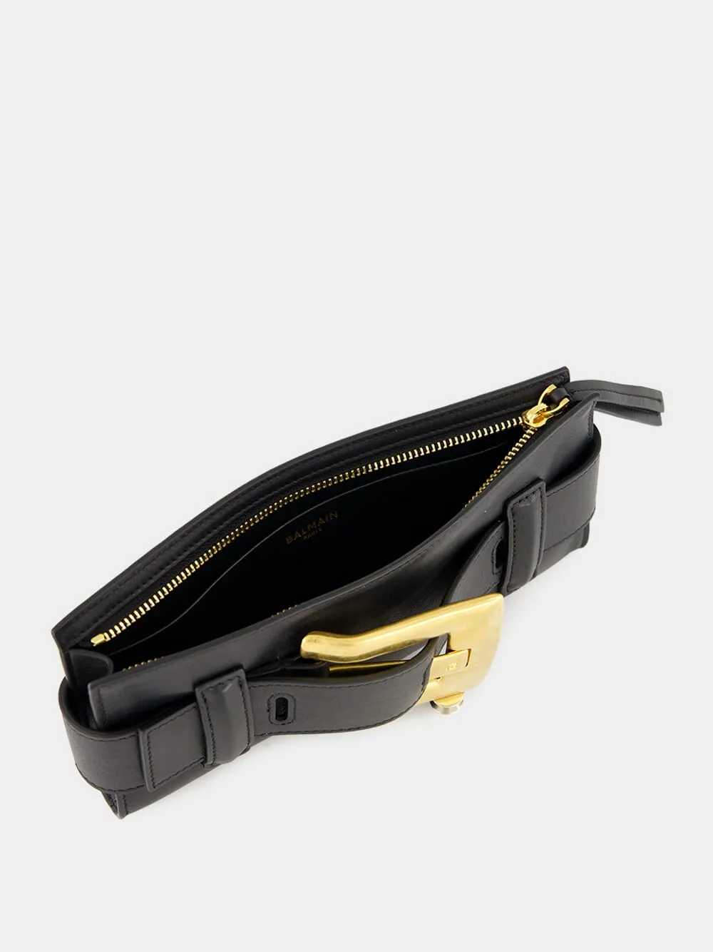Black Anthem Calfskin Clutch Bag