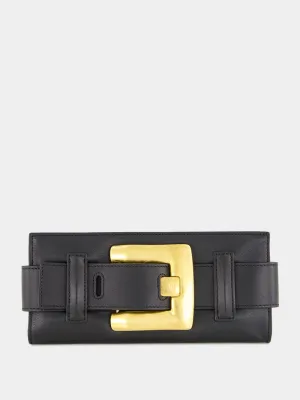 Black Anthem Calfskin Clutch Bag