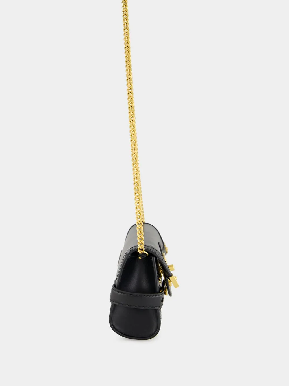 Black B-Buzz 23 Calfskin Pouch