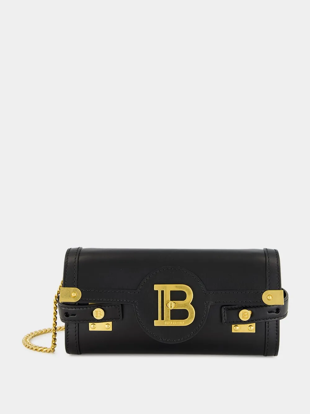 Black B-Buzz 23 Calfskin Pouch